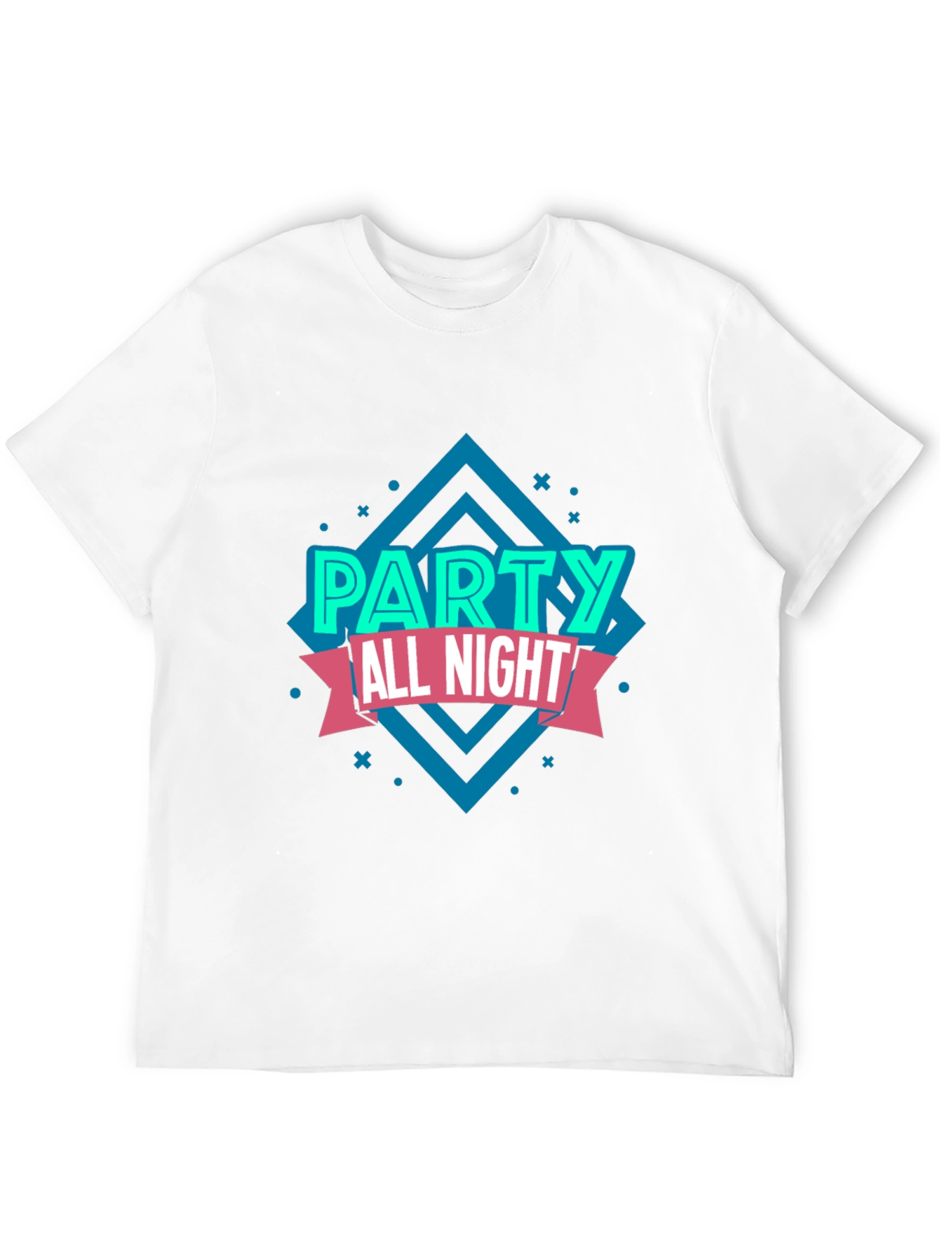 Party All Night Graphic T-Shirt