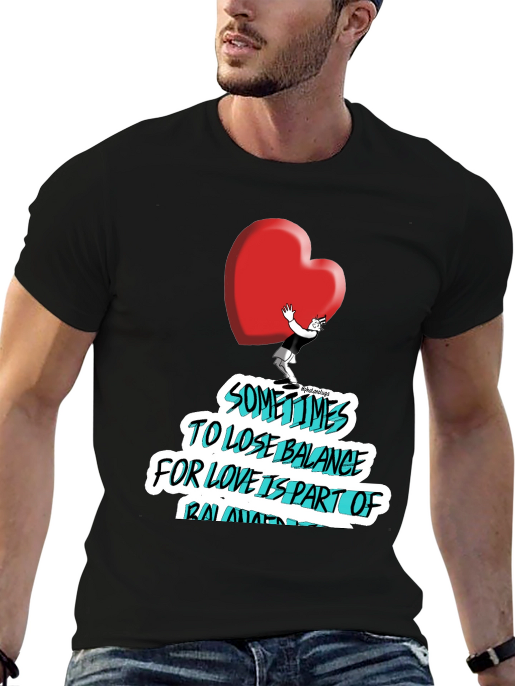 Love & Balance Graphic Tee