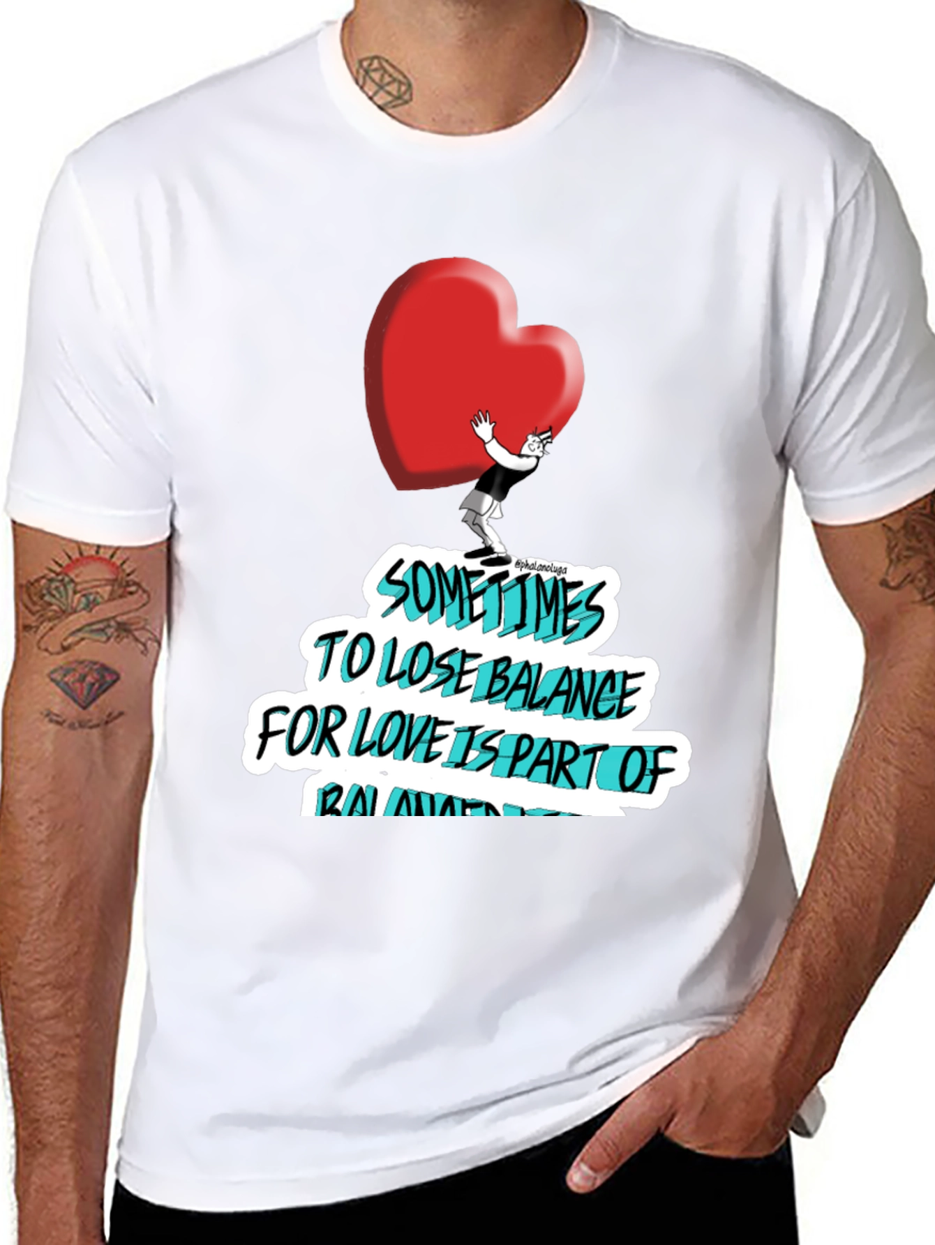 Love & Balance Graphic Tee