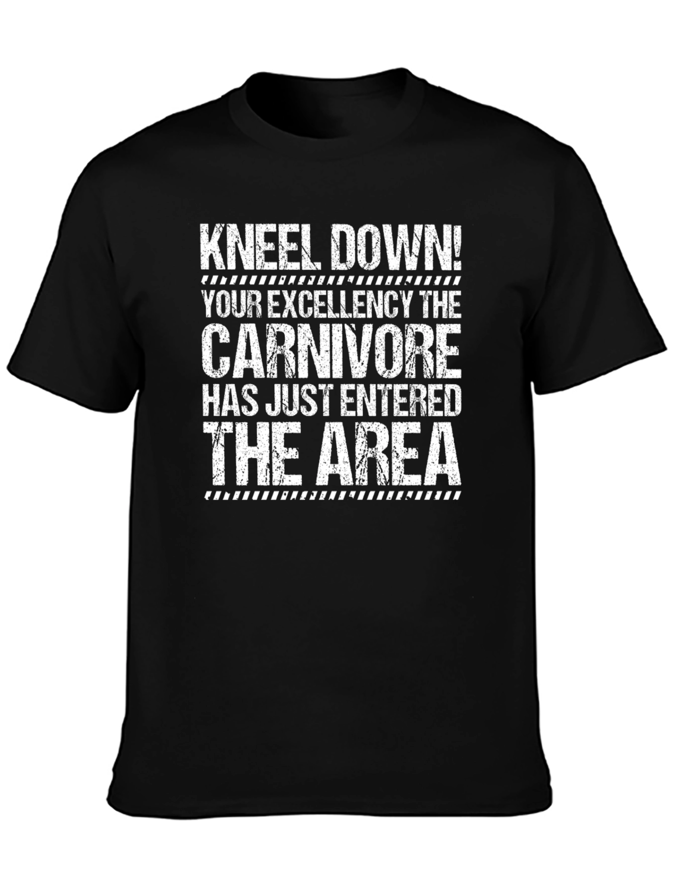 Kneel Down Carnivore Graphic T-Shirt