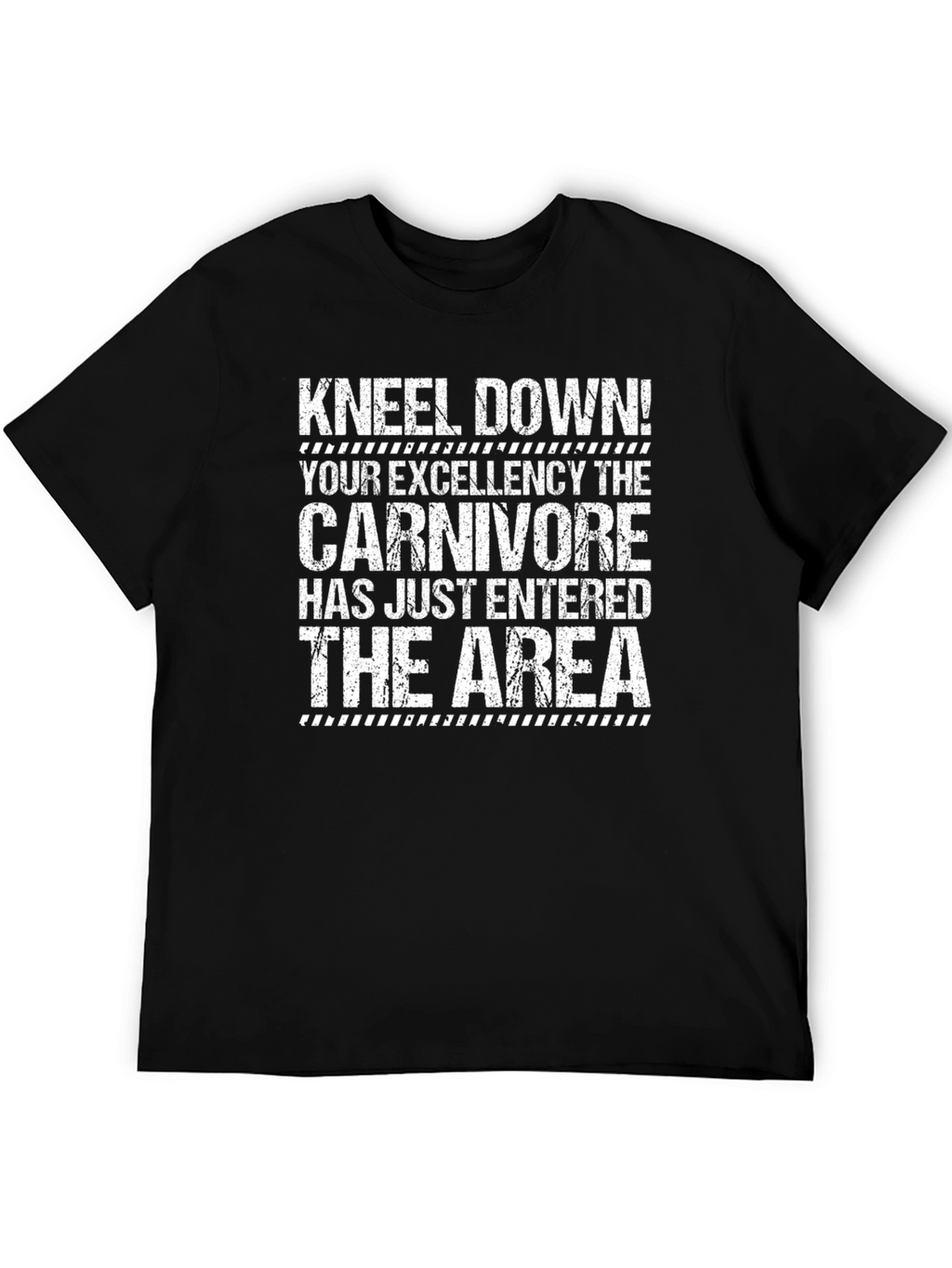 Kneel Down Carnivore Graphic T-Shirt