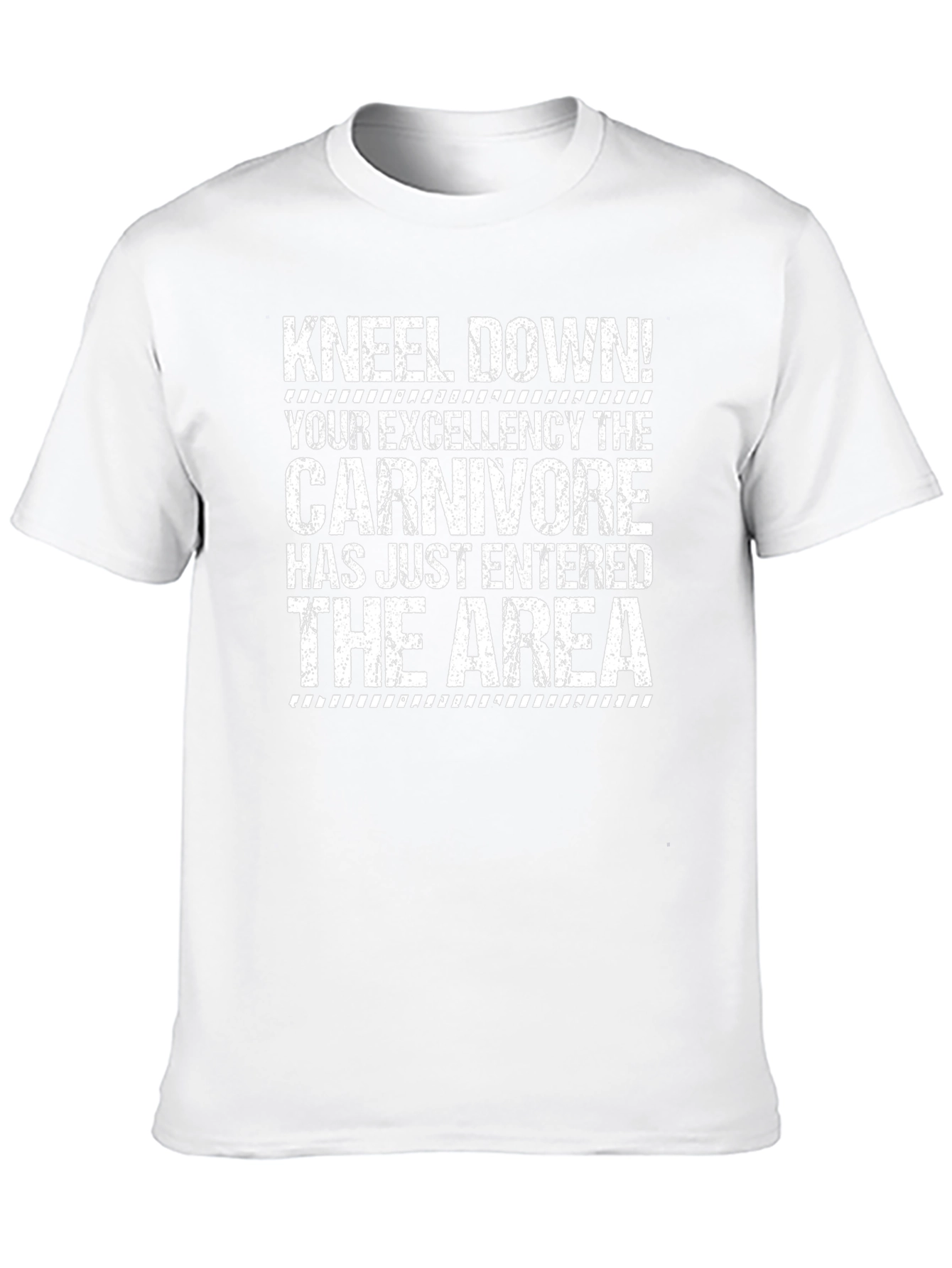 Kneel Down Carnivore Graphic T-Shirt