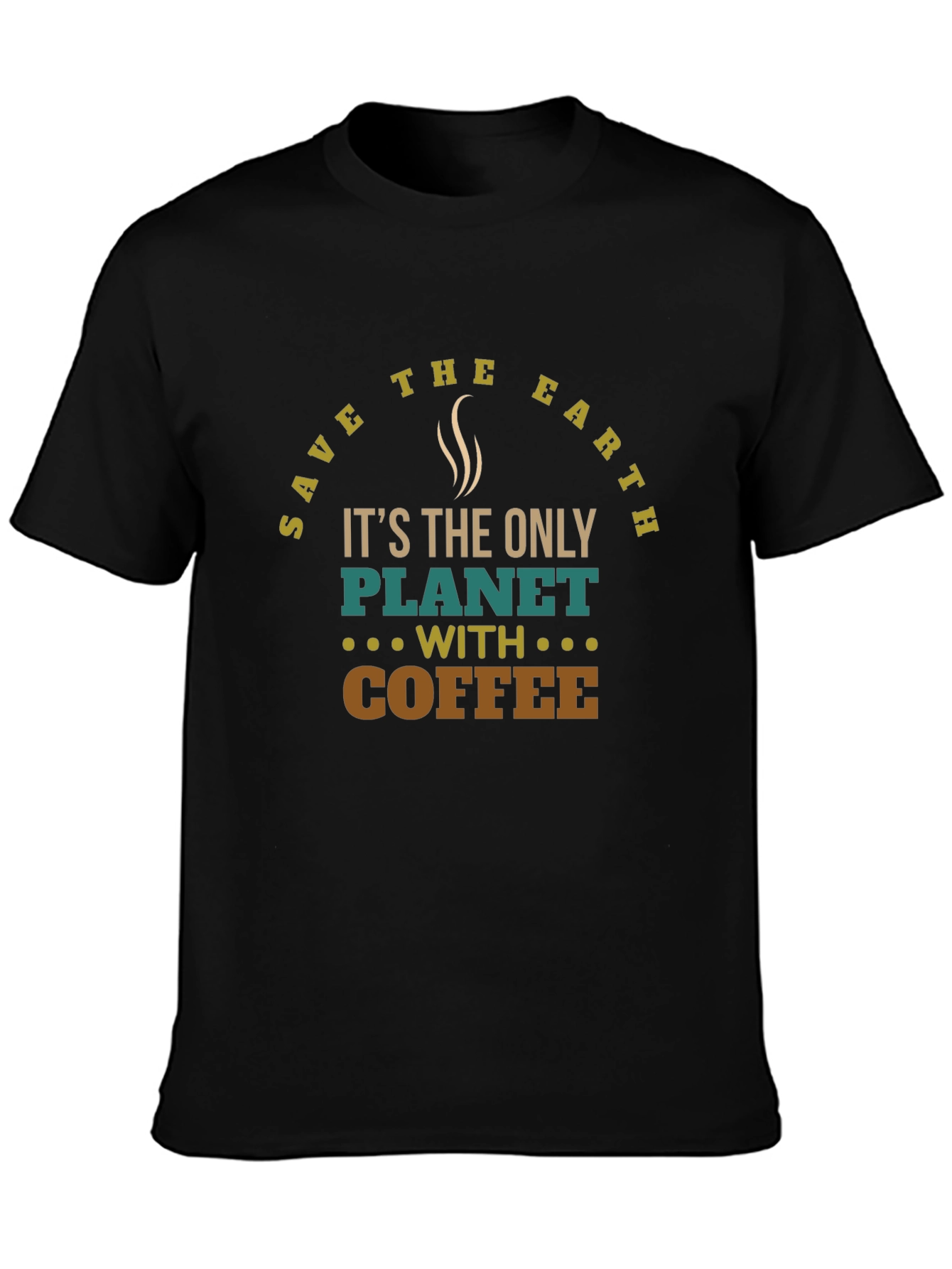 Save the Earth Coffee T-Shirt