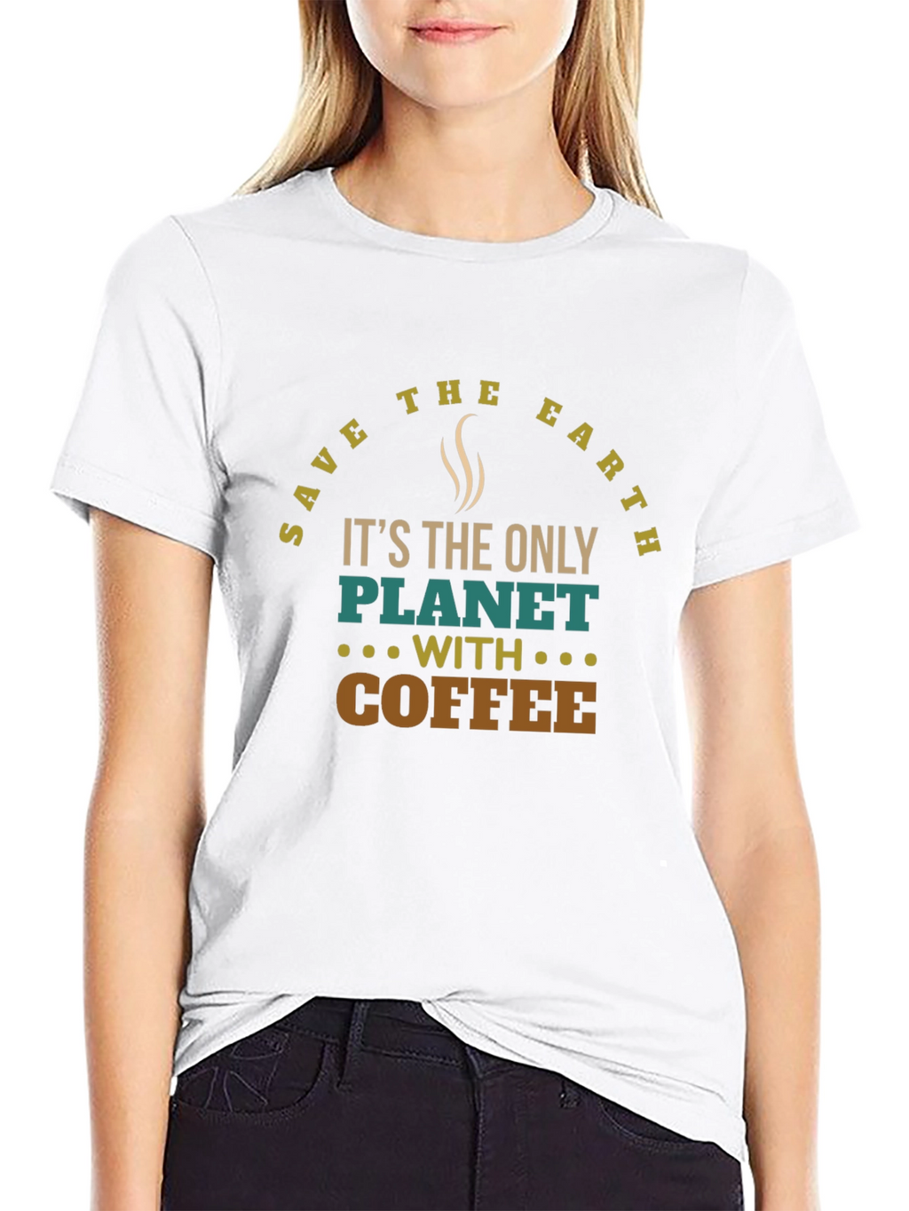 Save the Earth Coffee T-Shirt