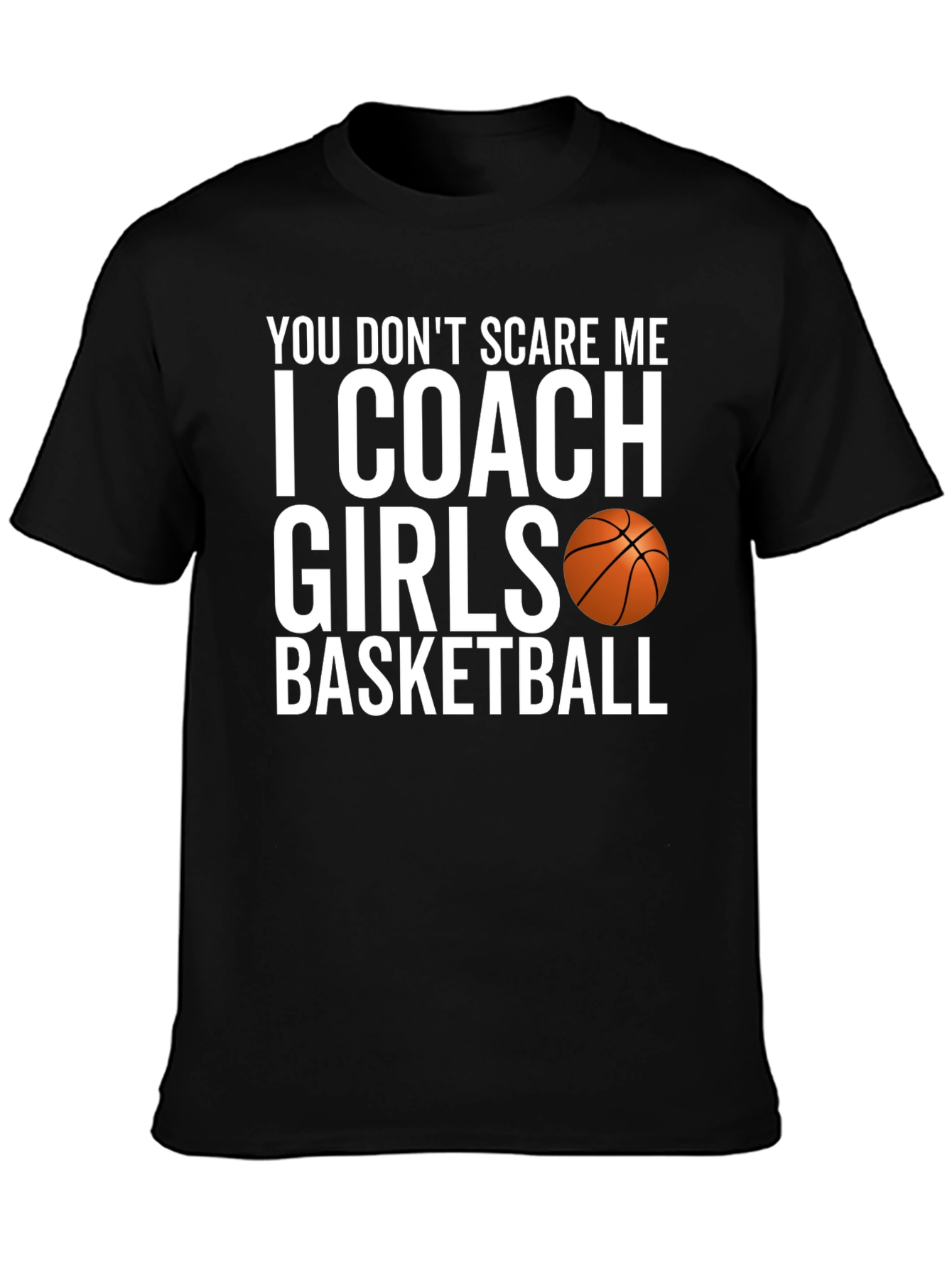 Coach Girls Basketball T-Shirt Funny Sports Tee