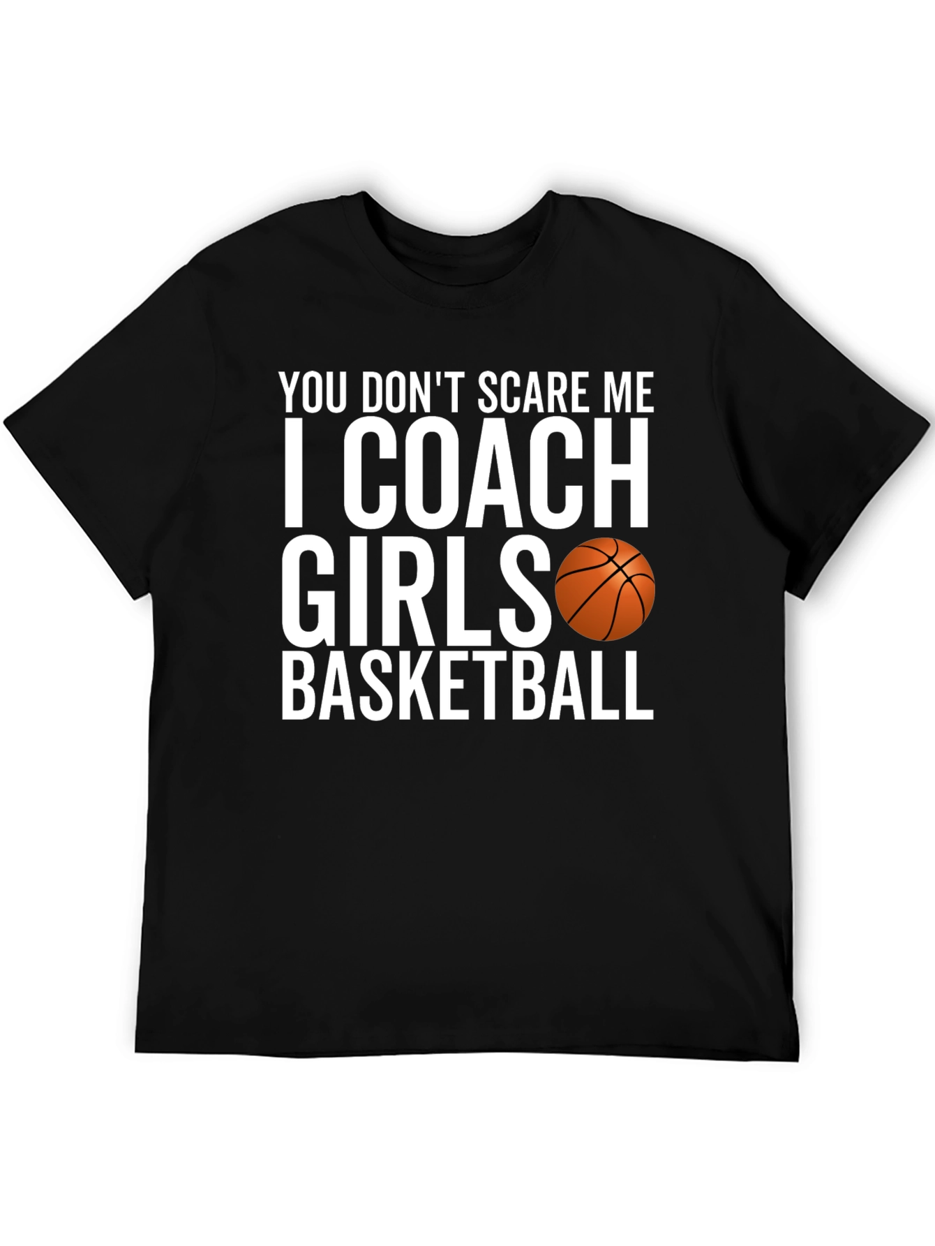 Coach Girls Basketball T-Shirt Funny Sports Tee