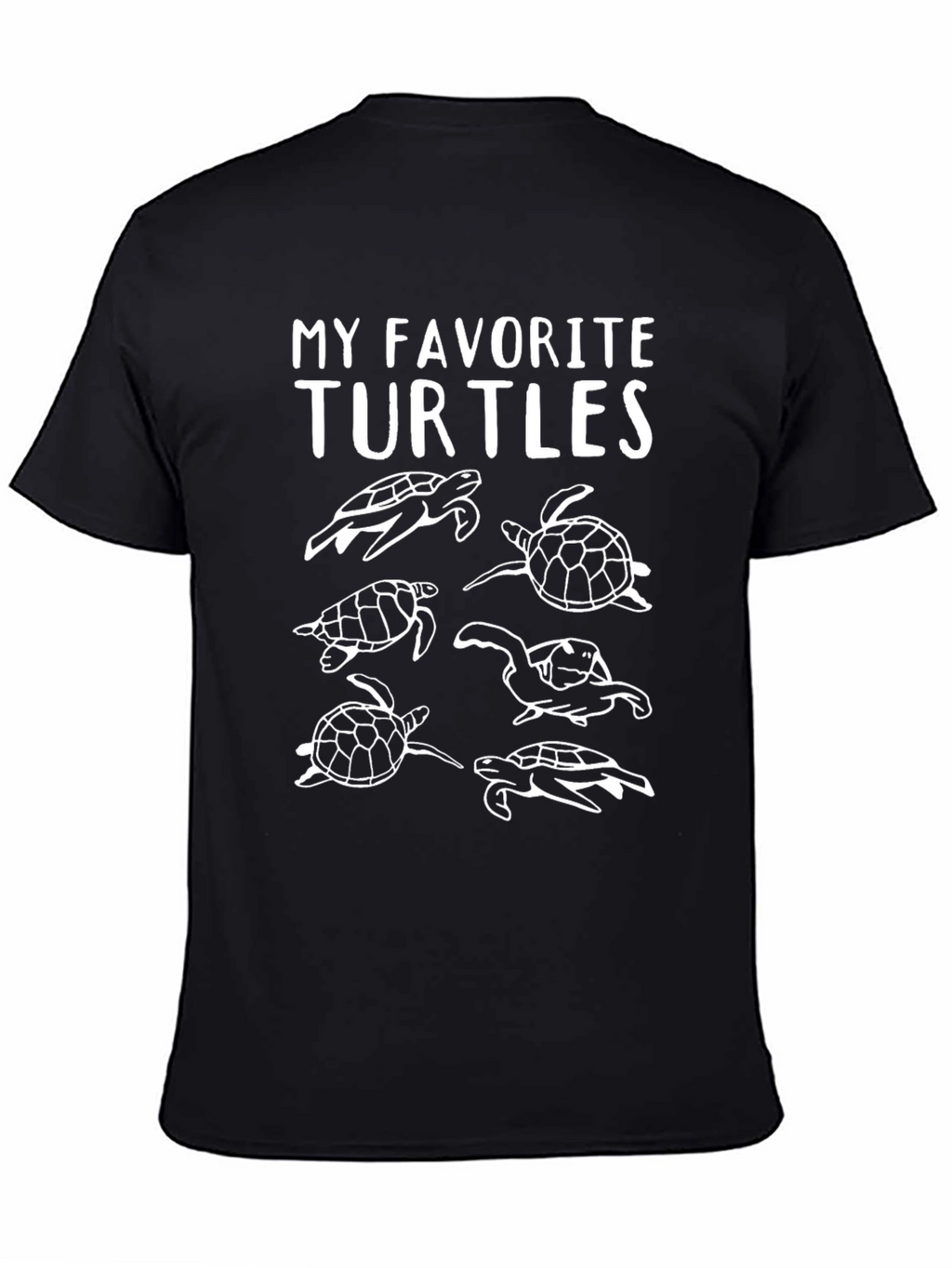 My Favorite Turtles Graphic T-Shirt
