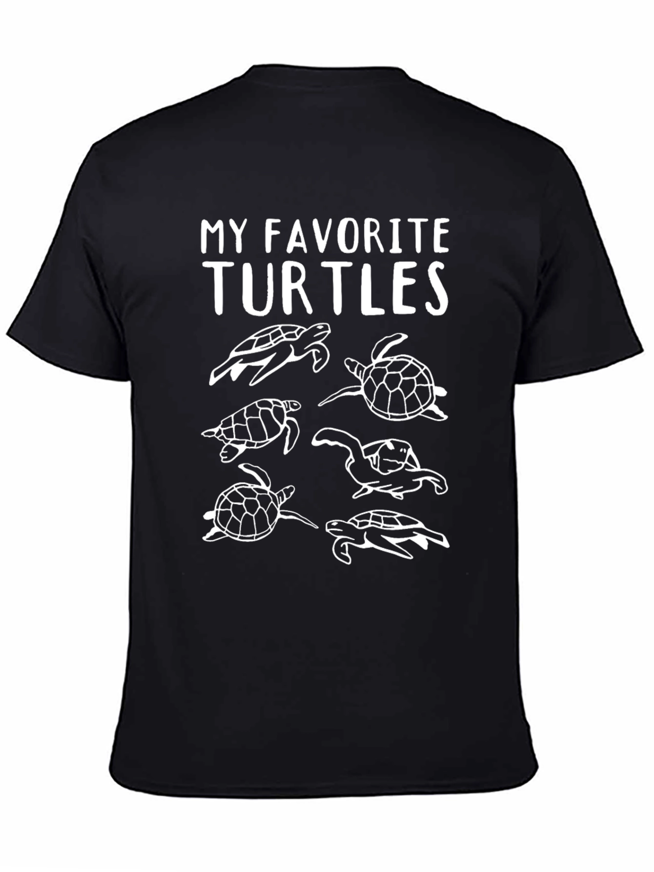 My Favorite Turtles Graphic T-Shirt