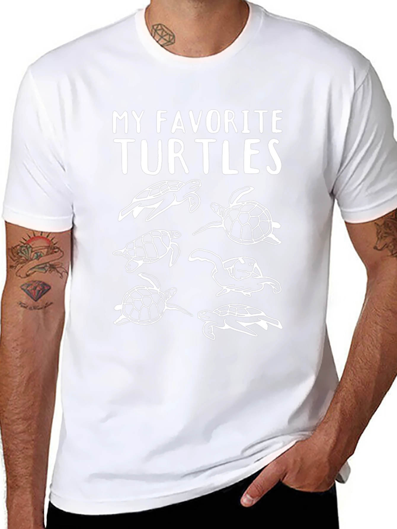 My Favorite Turtles Graphic T-Shirt