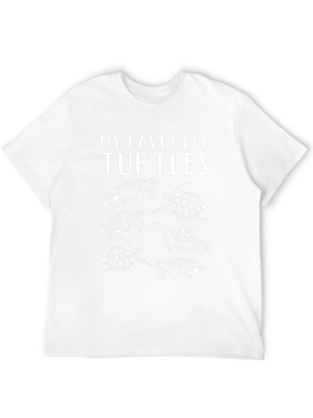 My Favorite Turtles Graphic T-Shirt