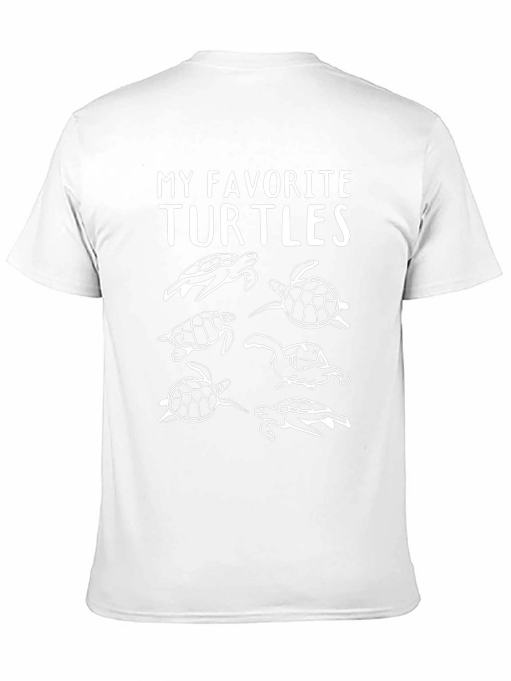 My Favorite Turtles Graphic T-Shirt