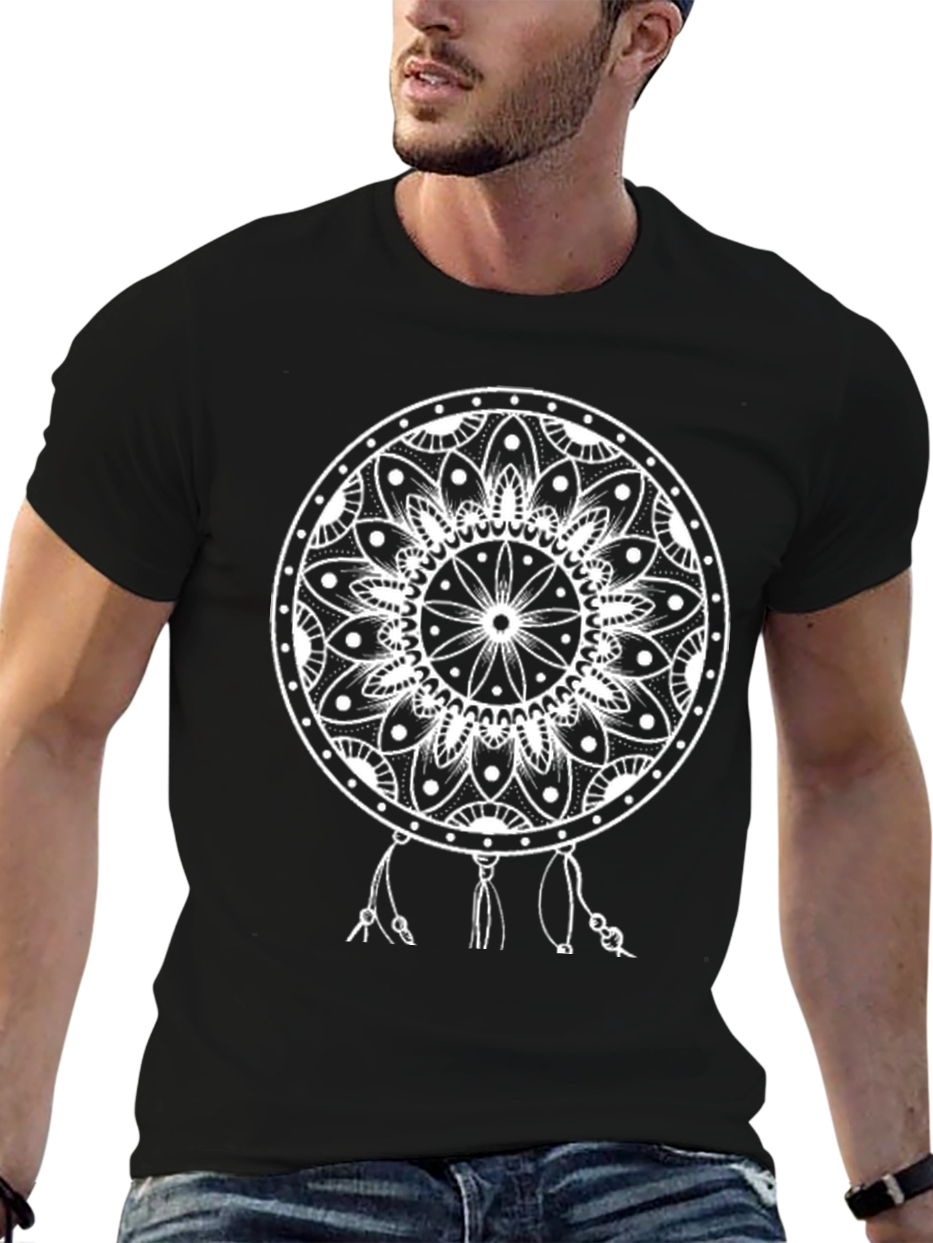 Dreamcatcher Graphic Tee - Black