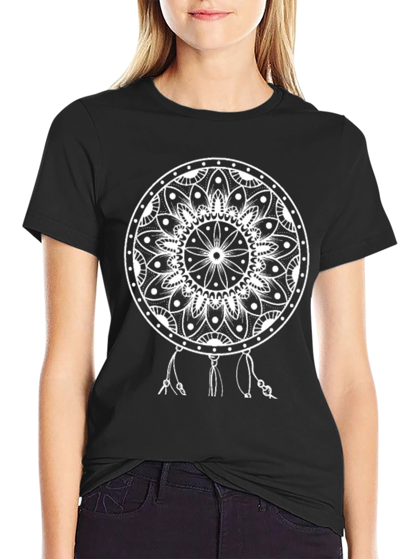 Dreamcatcher Graphic Tee - Black