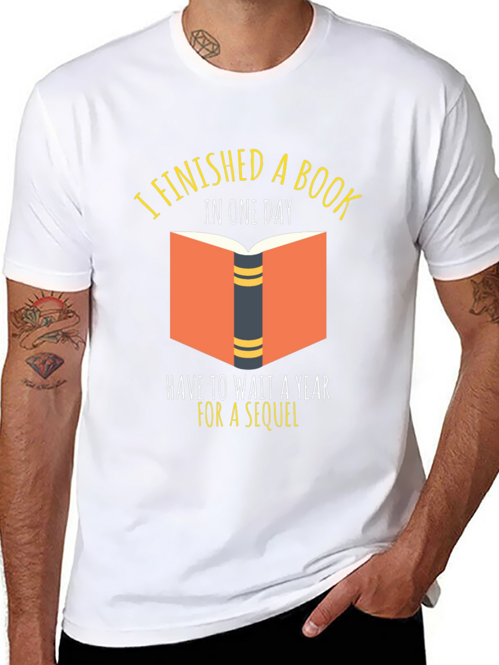Book Lover T-Shirt: Finished a Book in One Day
