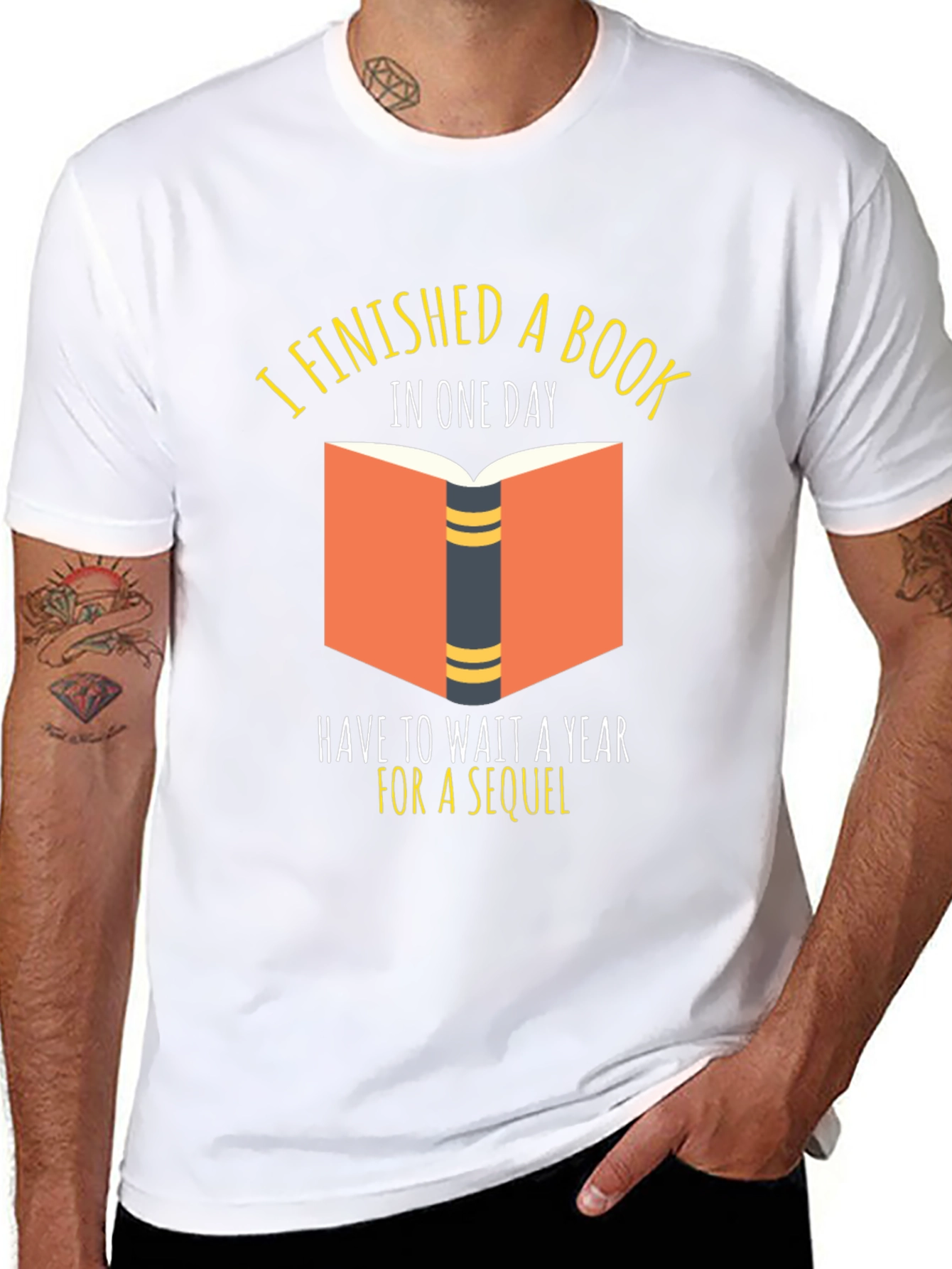 Book Lover T-Shirt: Finished a Book in One Day