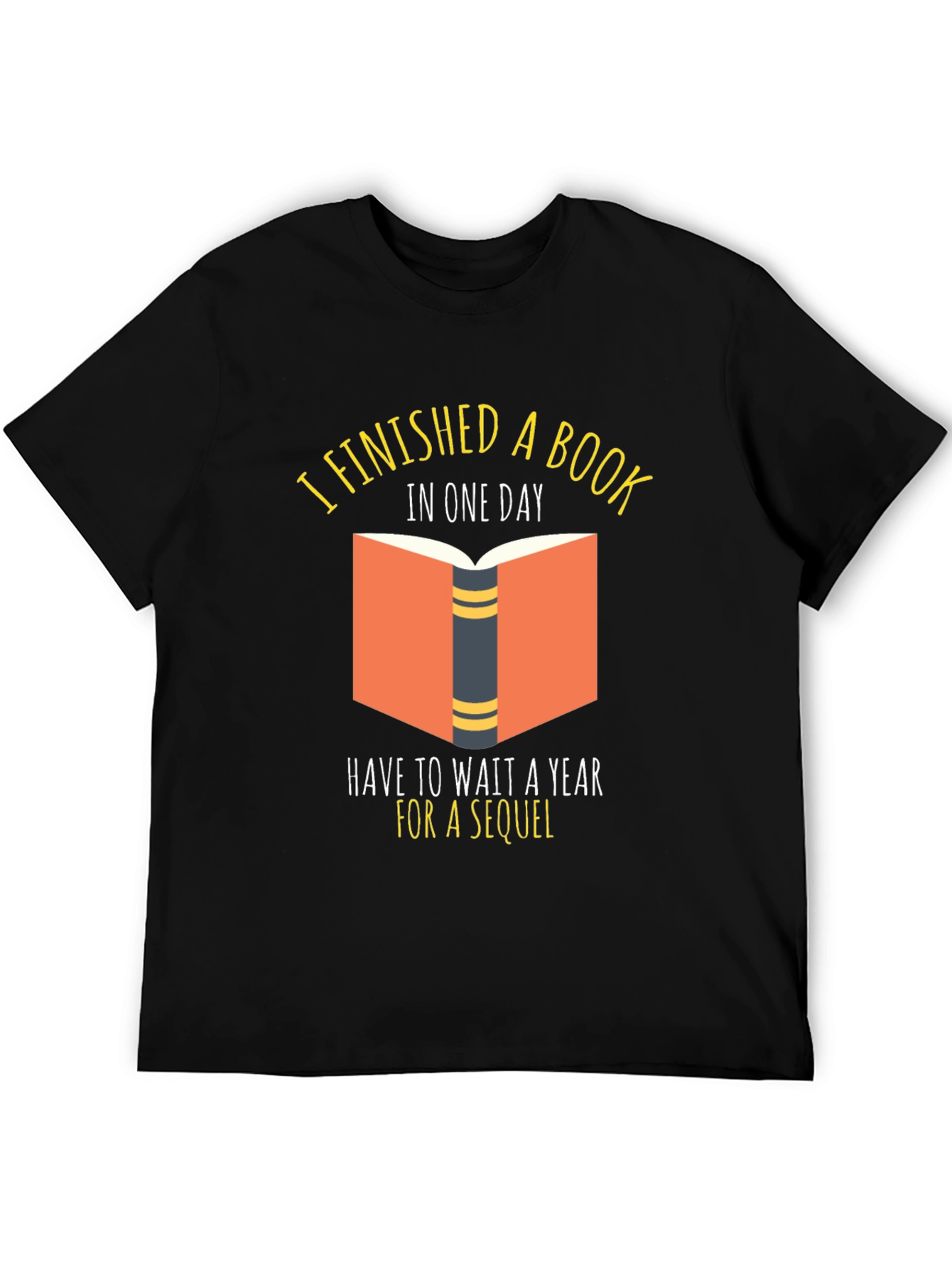 Book Lover T-Shirt: Finished a Book in One Day