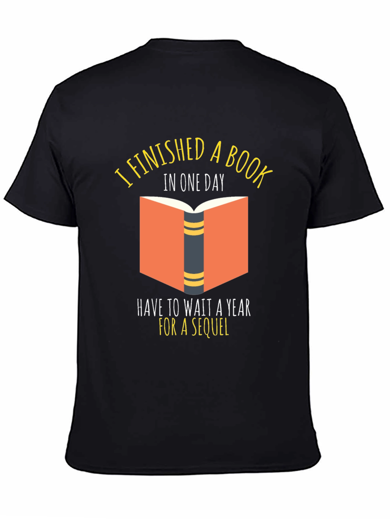 Book Lover T-Shirt: Finished a Book in One Day