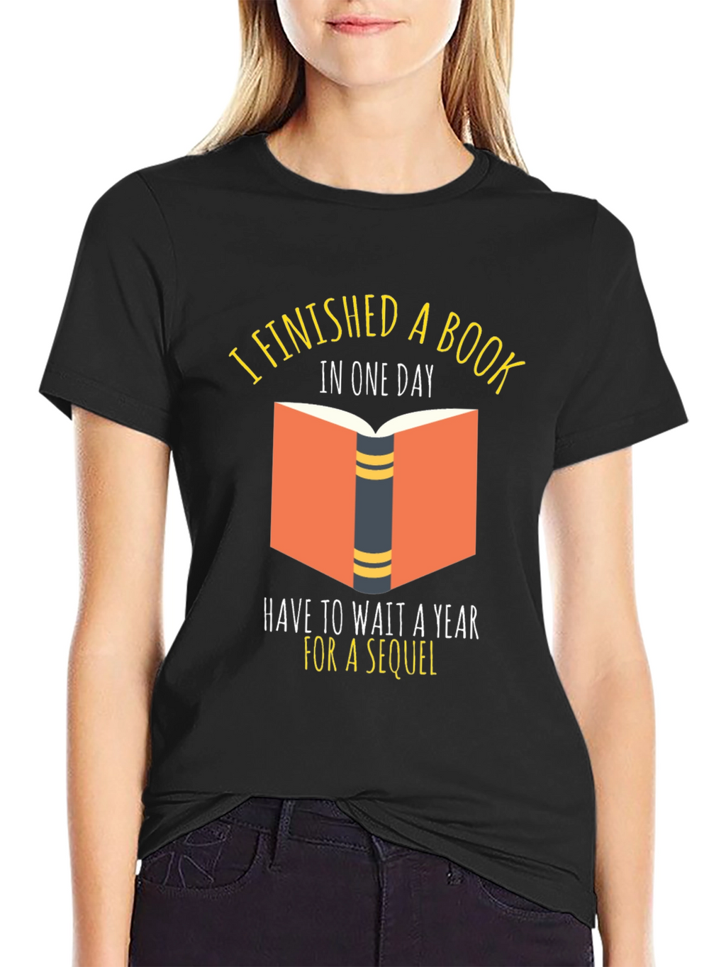 Book Lover T-Shirt: Finished a Book in One Day