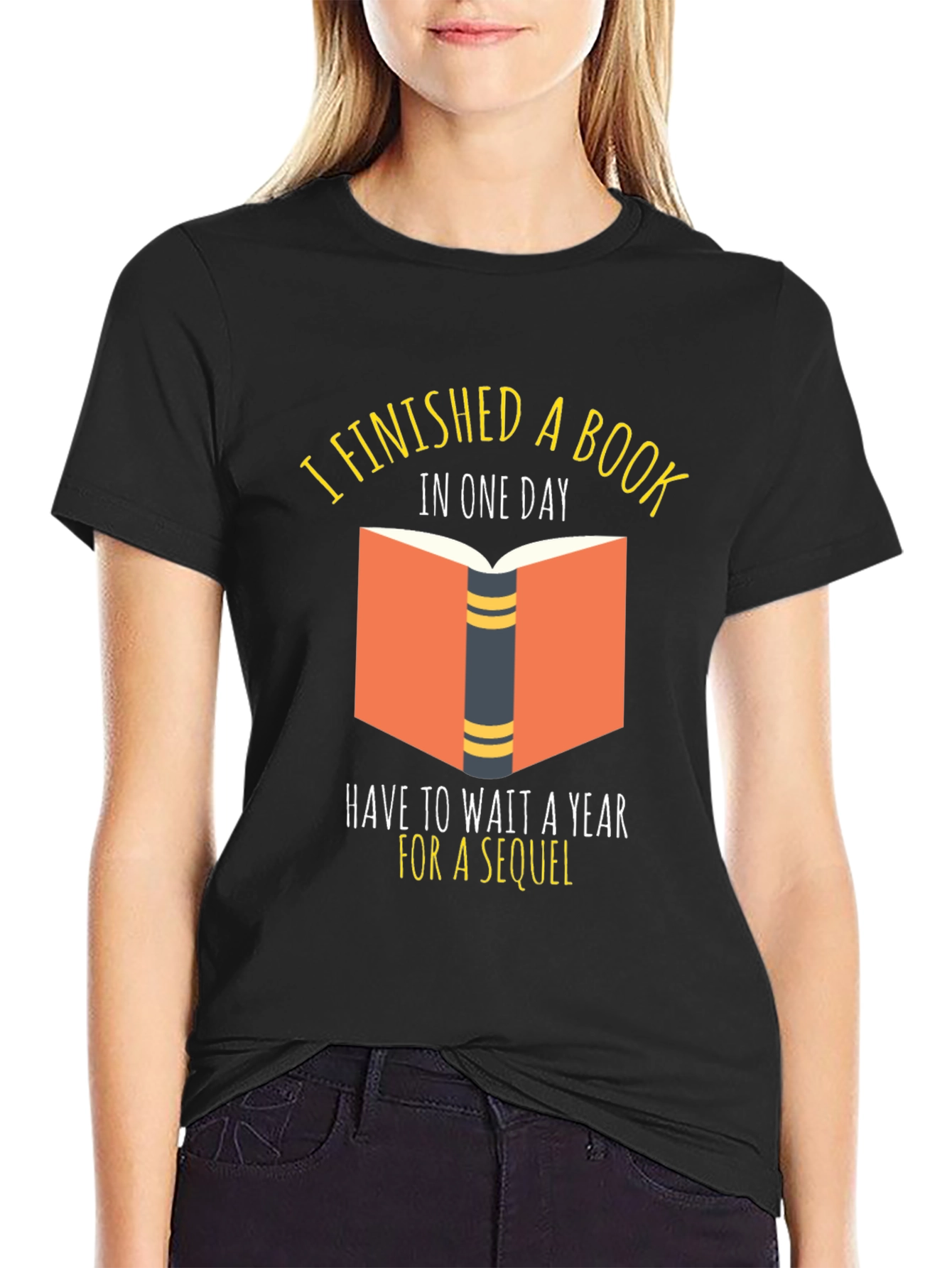 Book Lover T-Shirt: Finished a Book in One Day