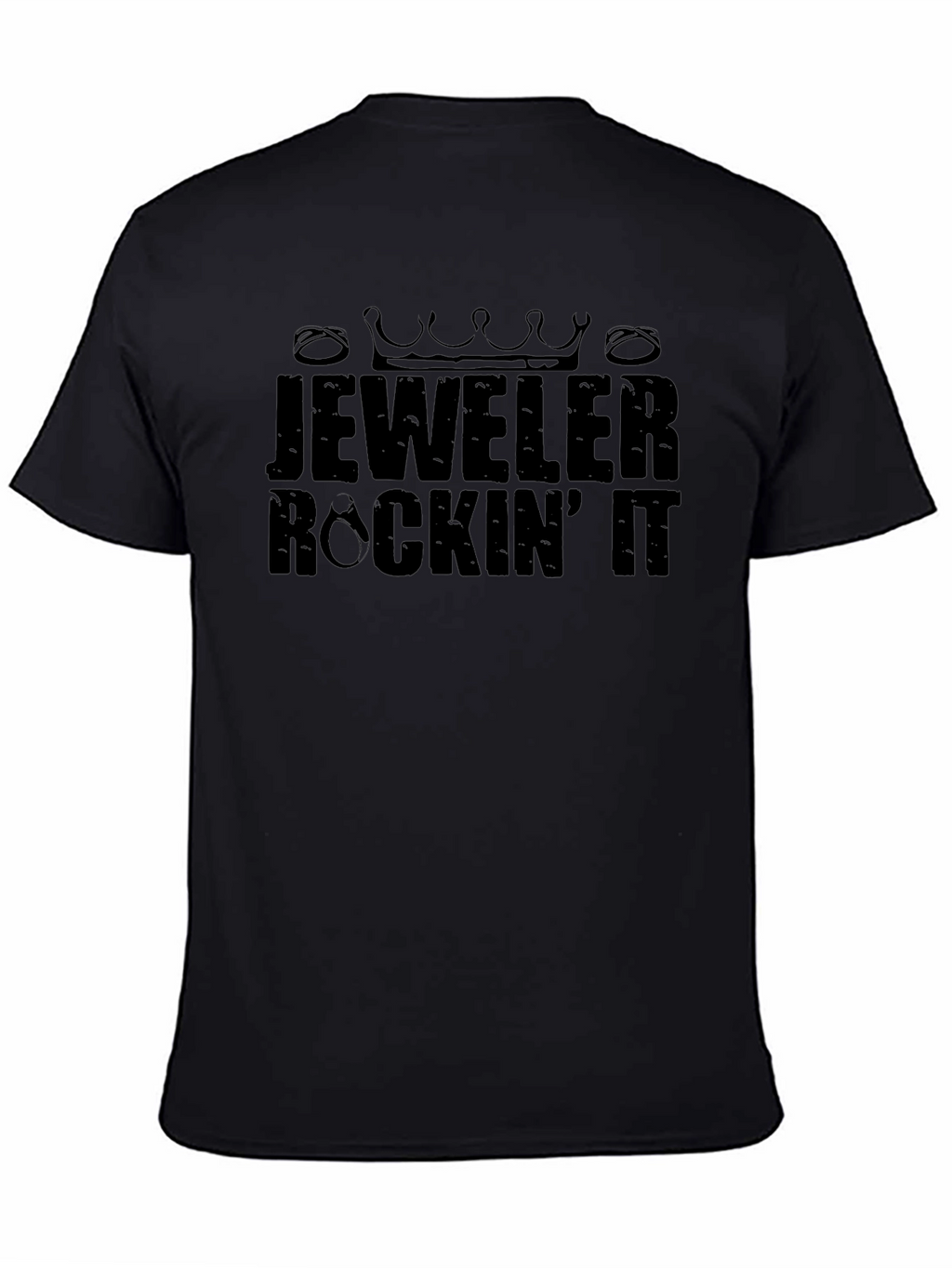 Jeweler Rockin It Black Graphic Tee