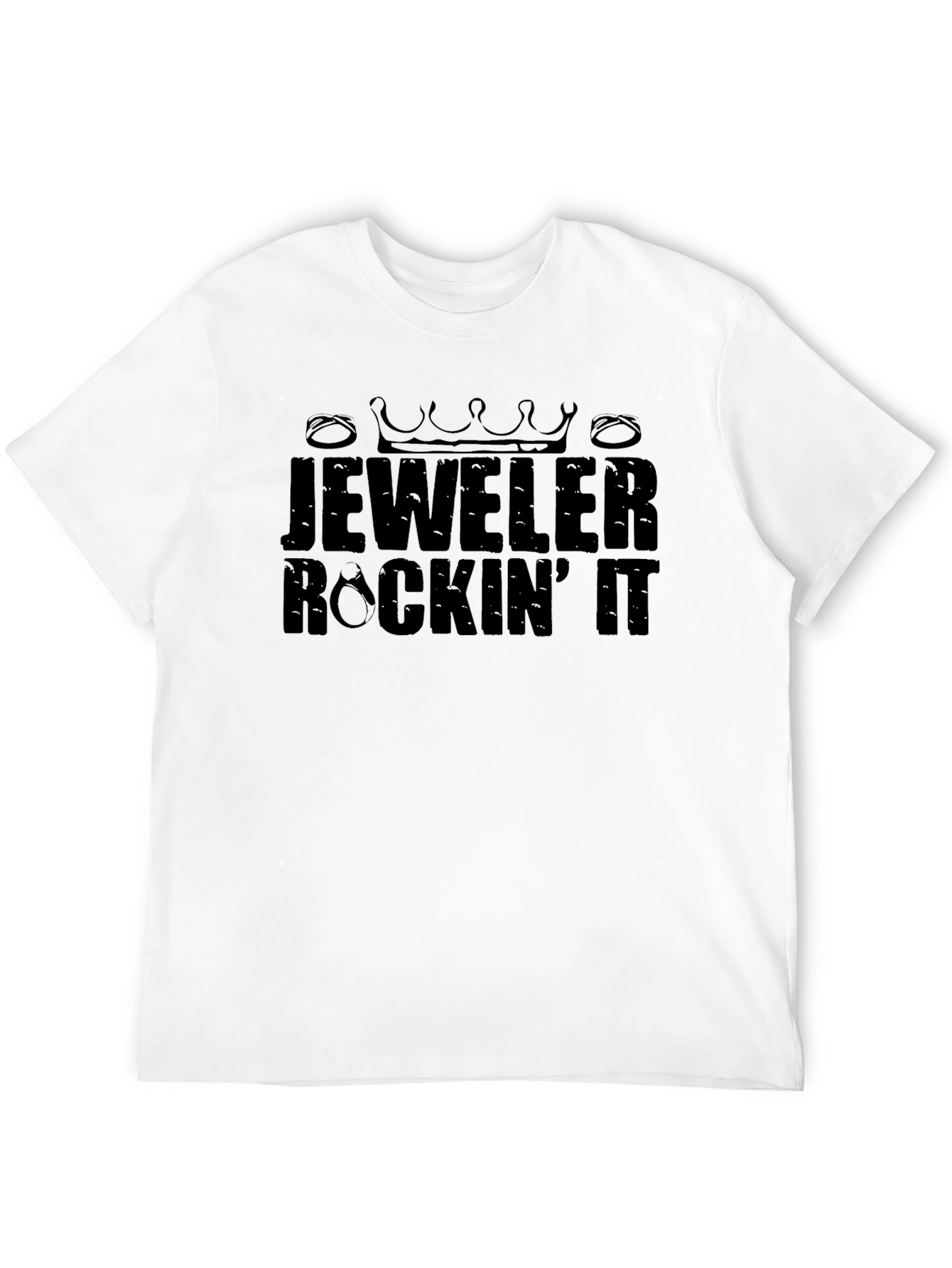 Jeweler Rockin It Black Graphic Tee