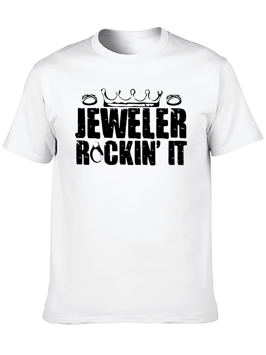 Jeweler Rockin It Black Graphic Tee