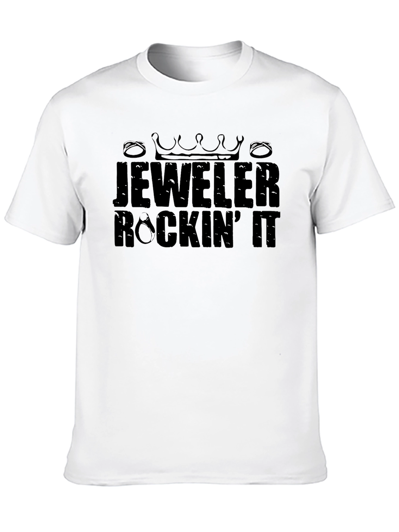Jeweler Rockin It Black Graphic Tee