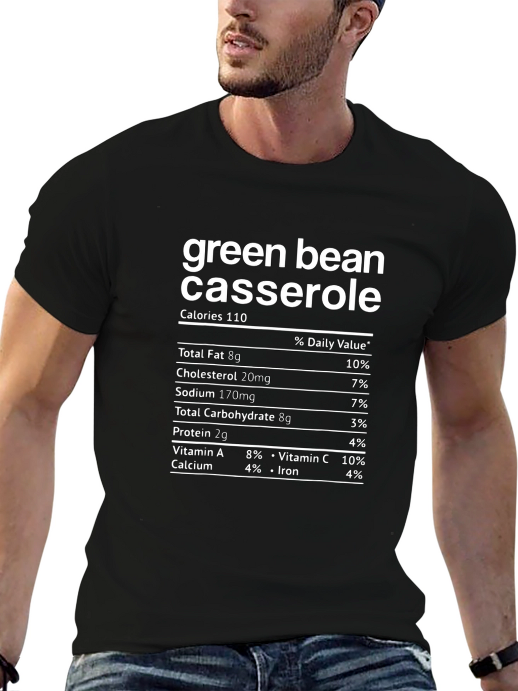 Green Bean Casserole Nutrition Facts T-Shirt