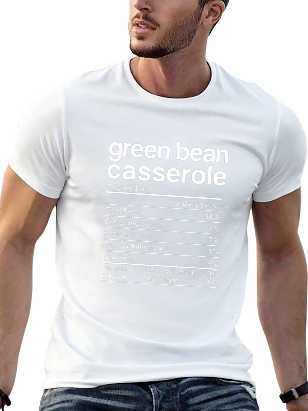 Green Bean Casserole Nutrition Facts T-Shirt