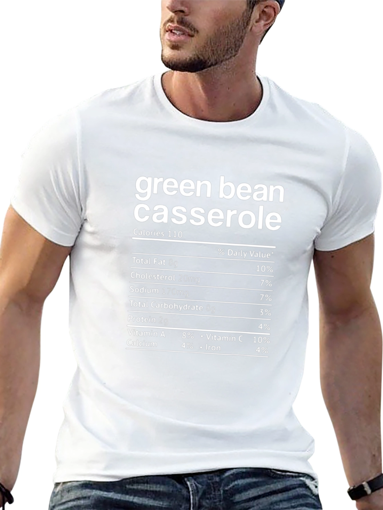 Green Bean Casserole Nutrition Facts T-Shirt
