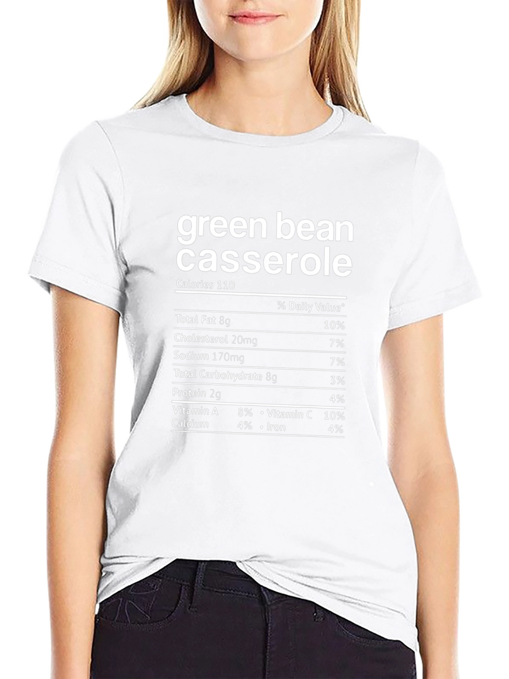 Green Bean Casserole Nutrition Facts T-Shirt