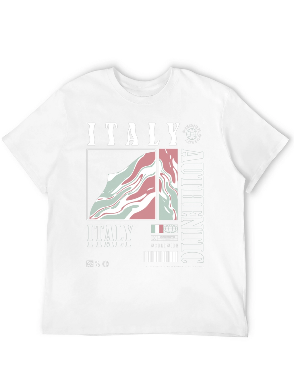 Italy Premium Quality Graphic Tee