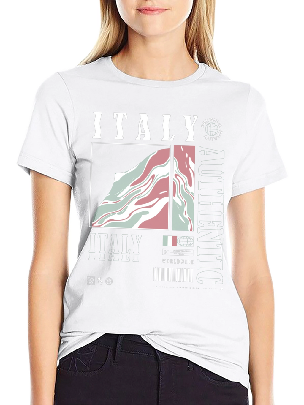 Italy Premium Quality Graphic Tee