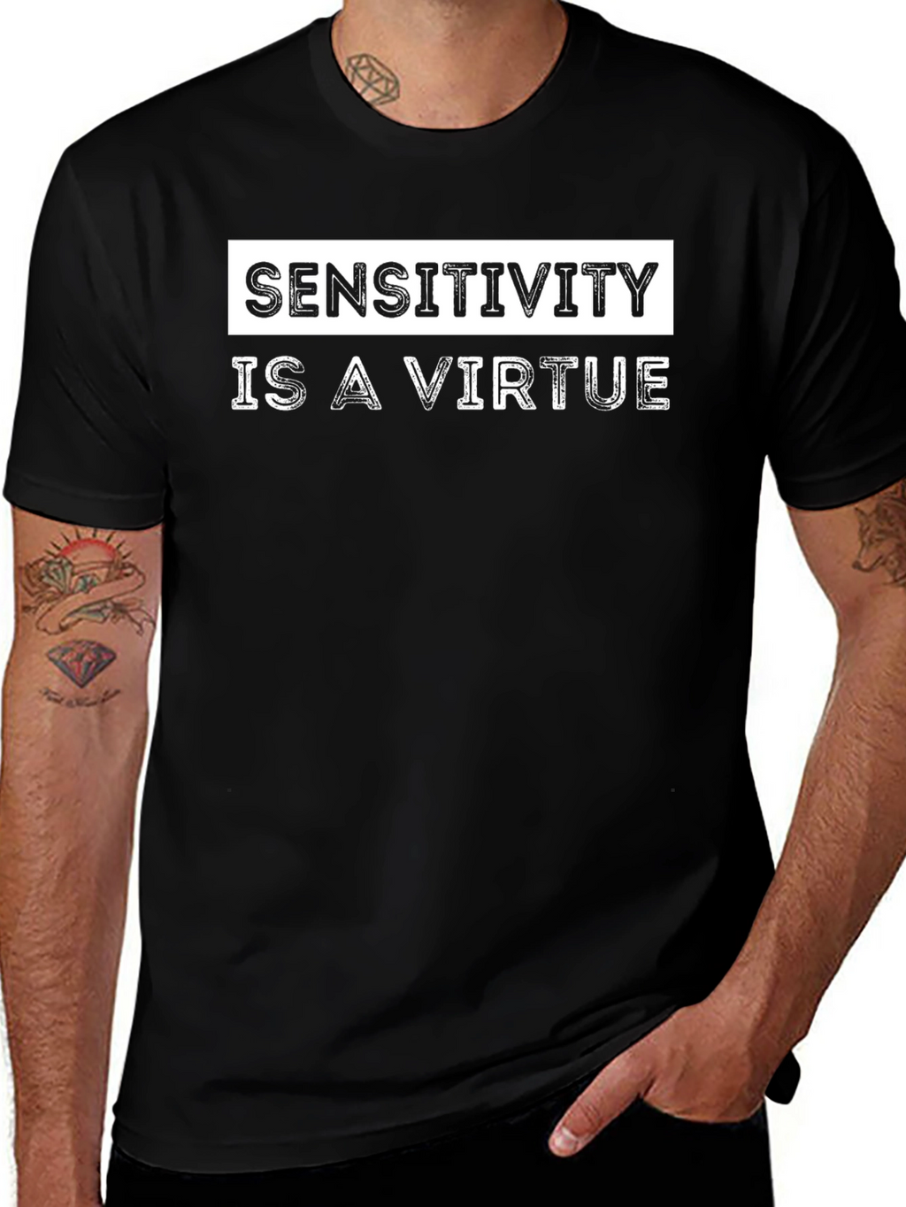 Sensitivity Is A Virtue Graphic T-Shirt