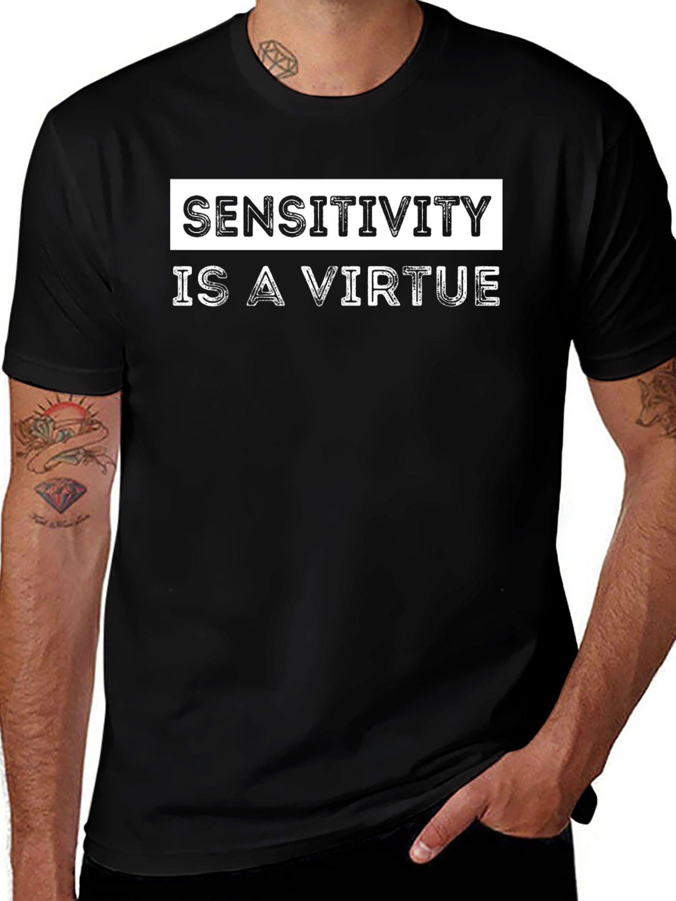 Sensitivity Is A Virtue Graphic T-Shirt