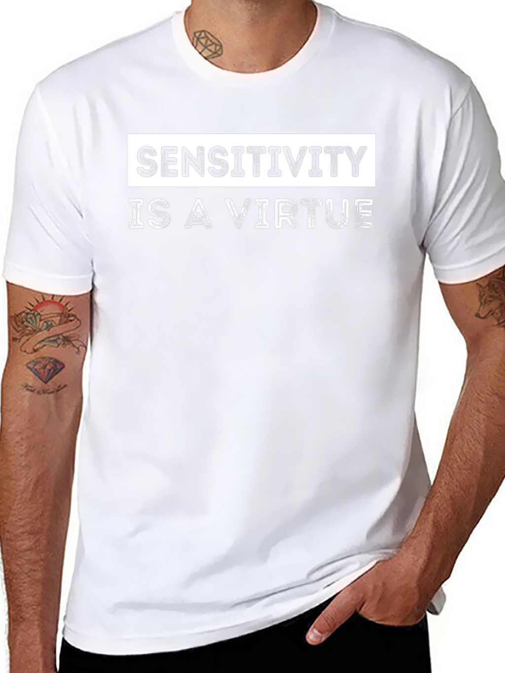 Sensitivity Is A Virtue Graphic T-Shirt