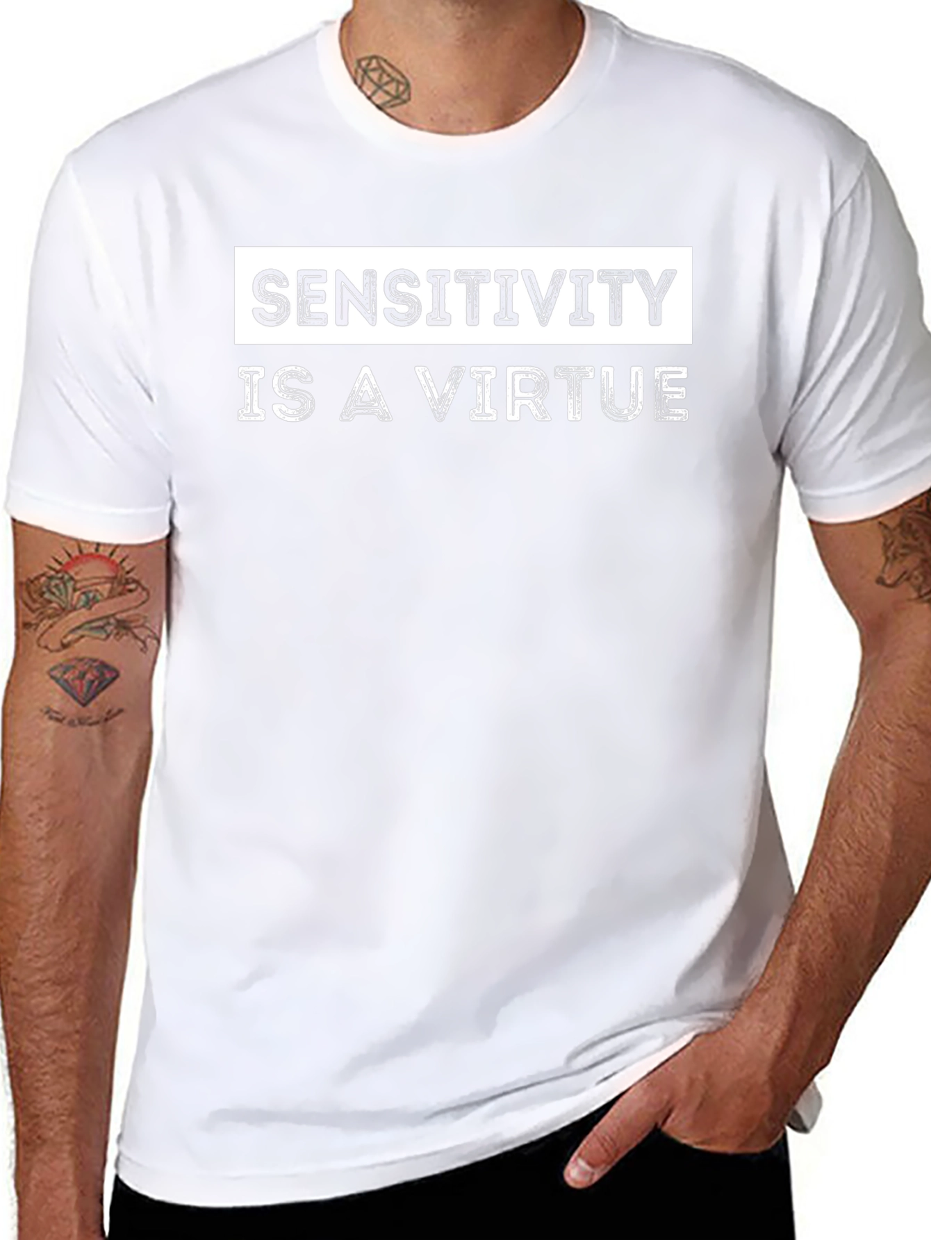 Sensitivity Is A Virtue Graphic T-Shirt