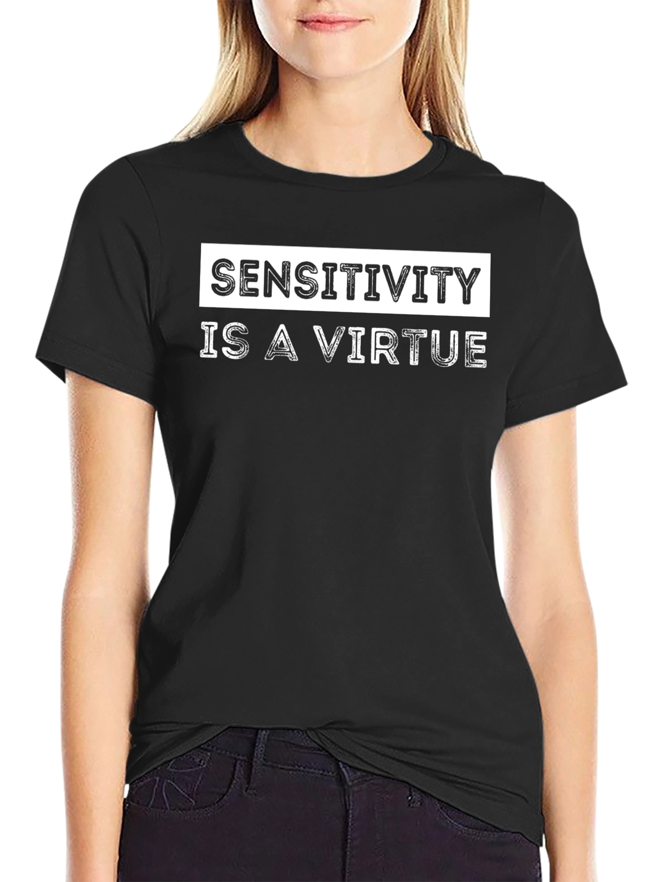 Sensitivity Is A Virtue Graphic T-Shirt