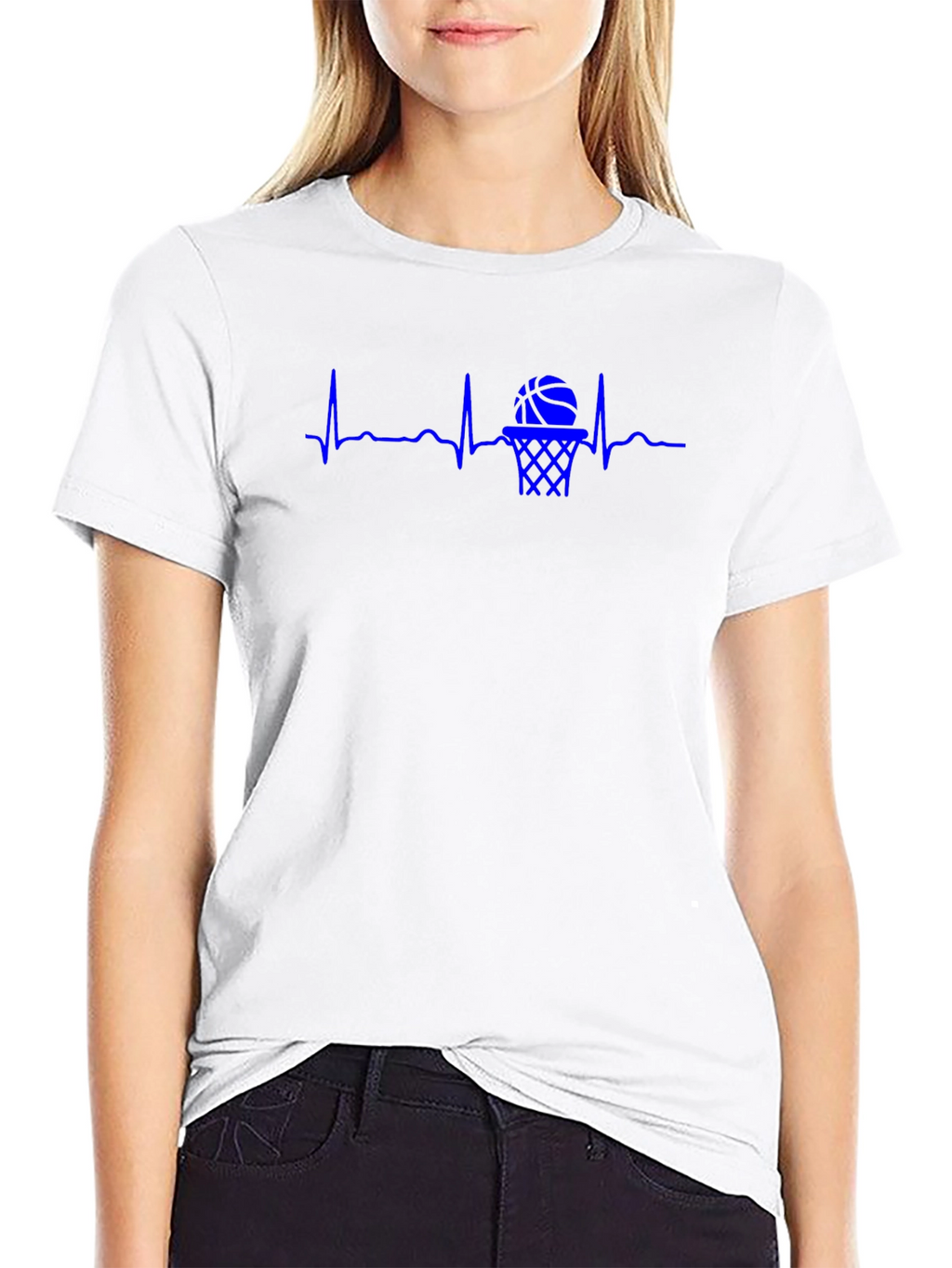Basketball Heartbeat T-Shirt