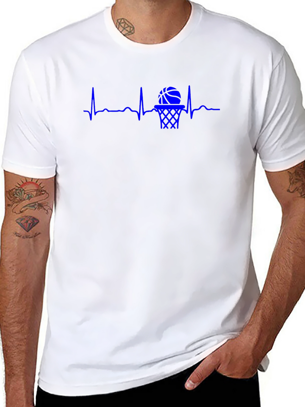 Basketball Heartbeat T-Shirt