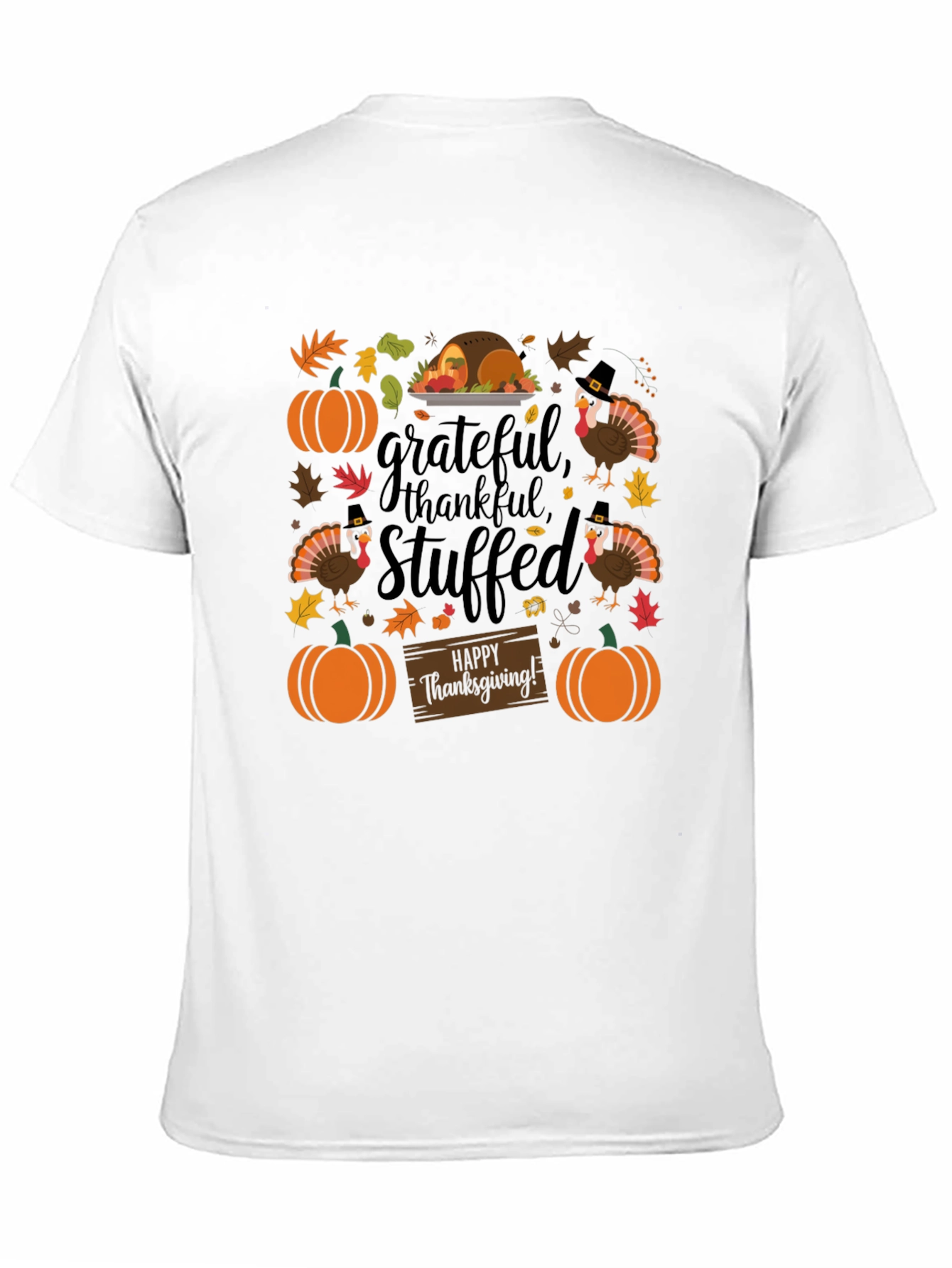 Grateful Thanksgiving Graphic T-Shirt