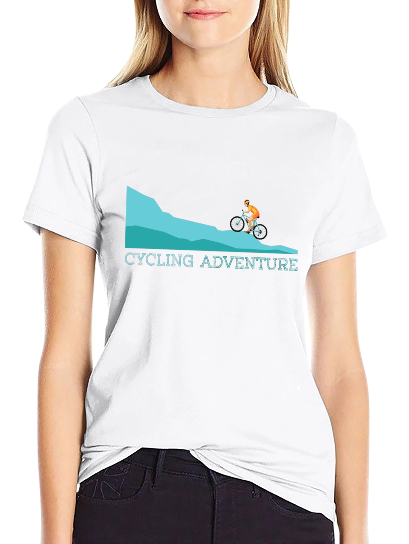Cycling Adventure Graphic T-Shirt