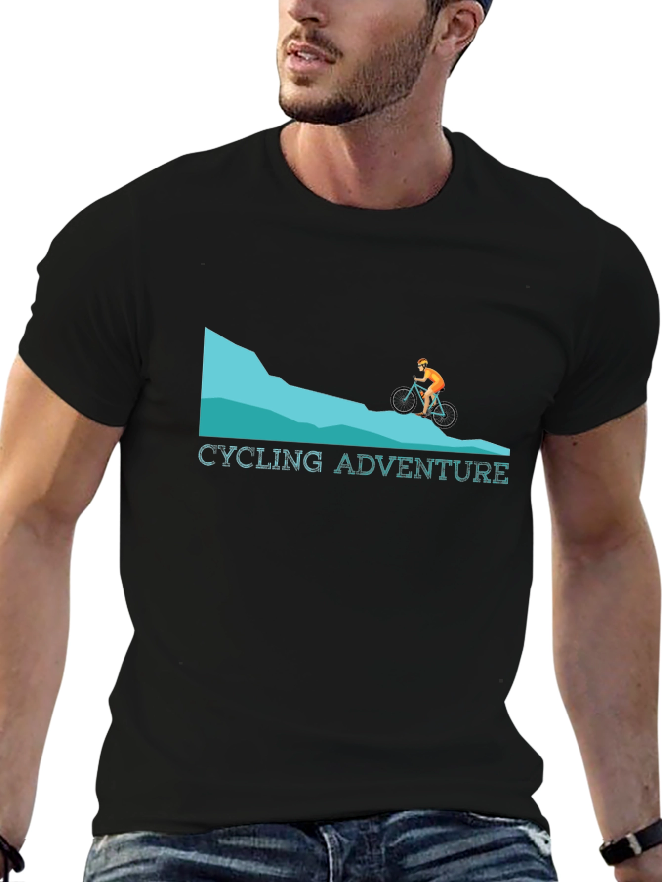 Cycling Adventure Graphic T-Shirt