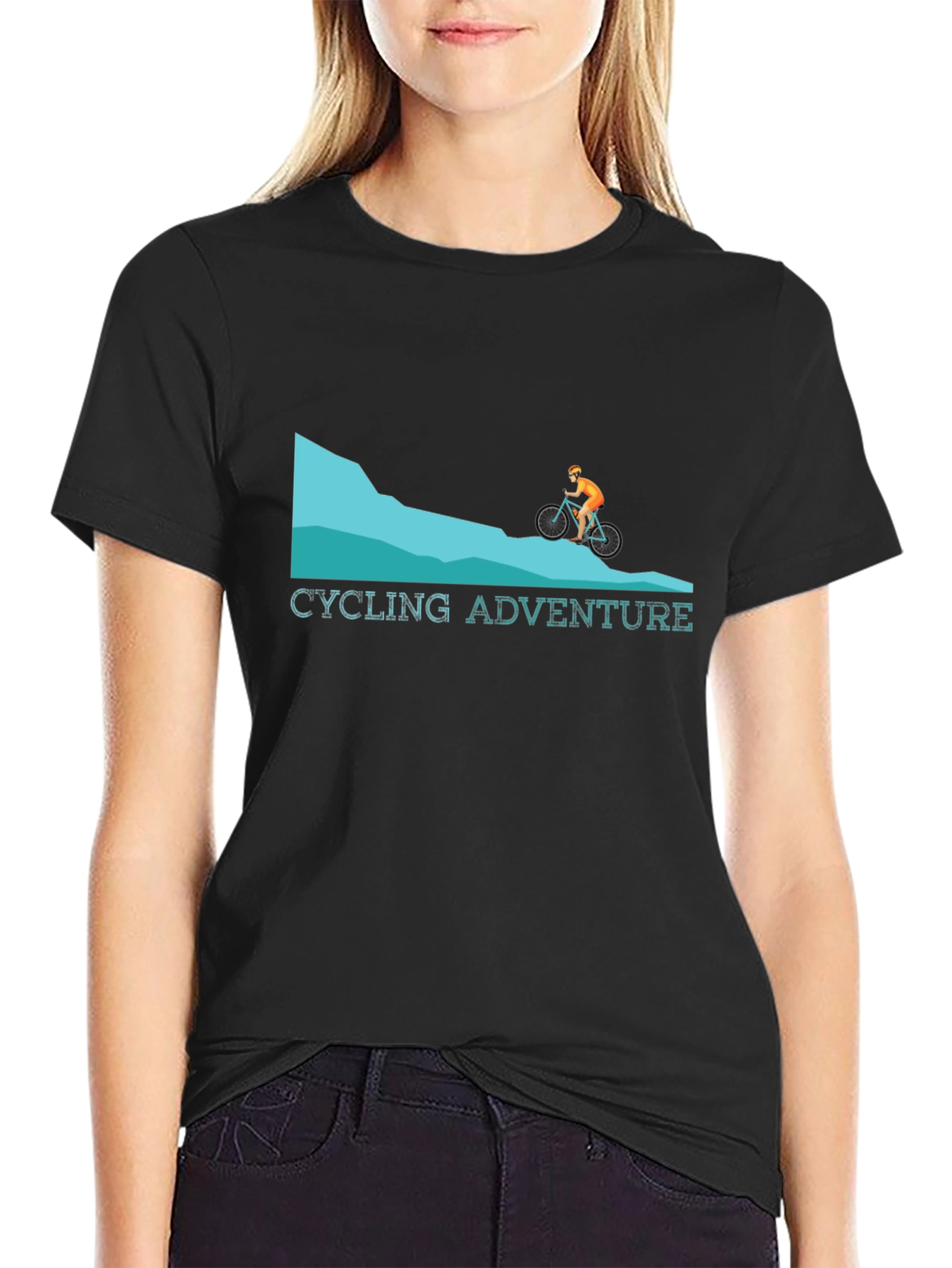 Cycling Adventure Graphic T-Shirt