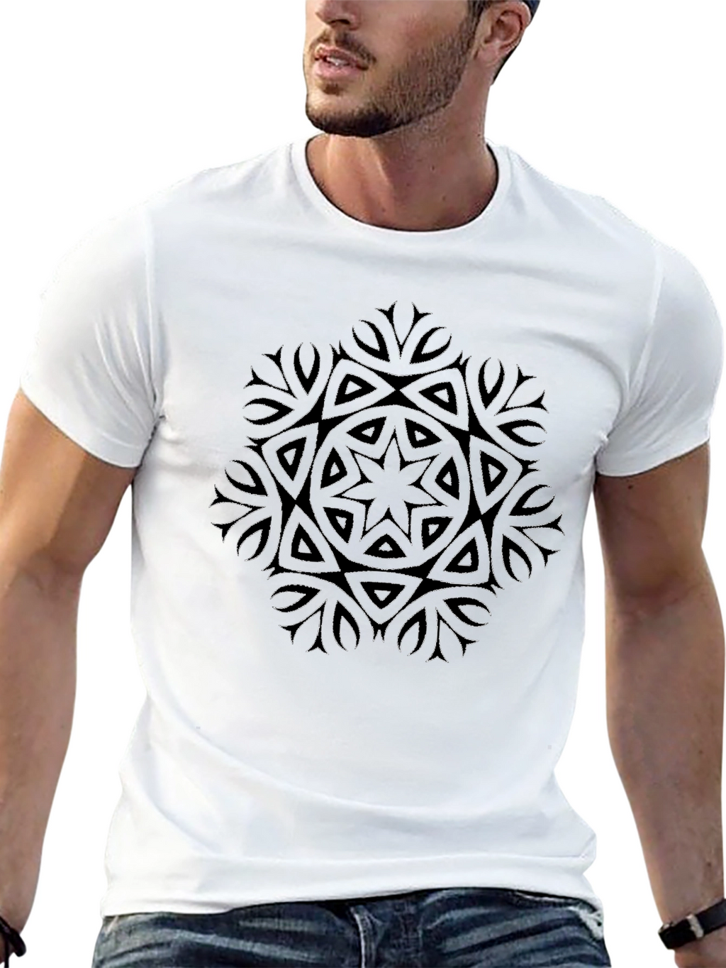 Geometric Mandala T-Shirt