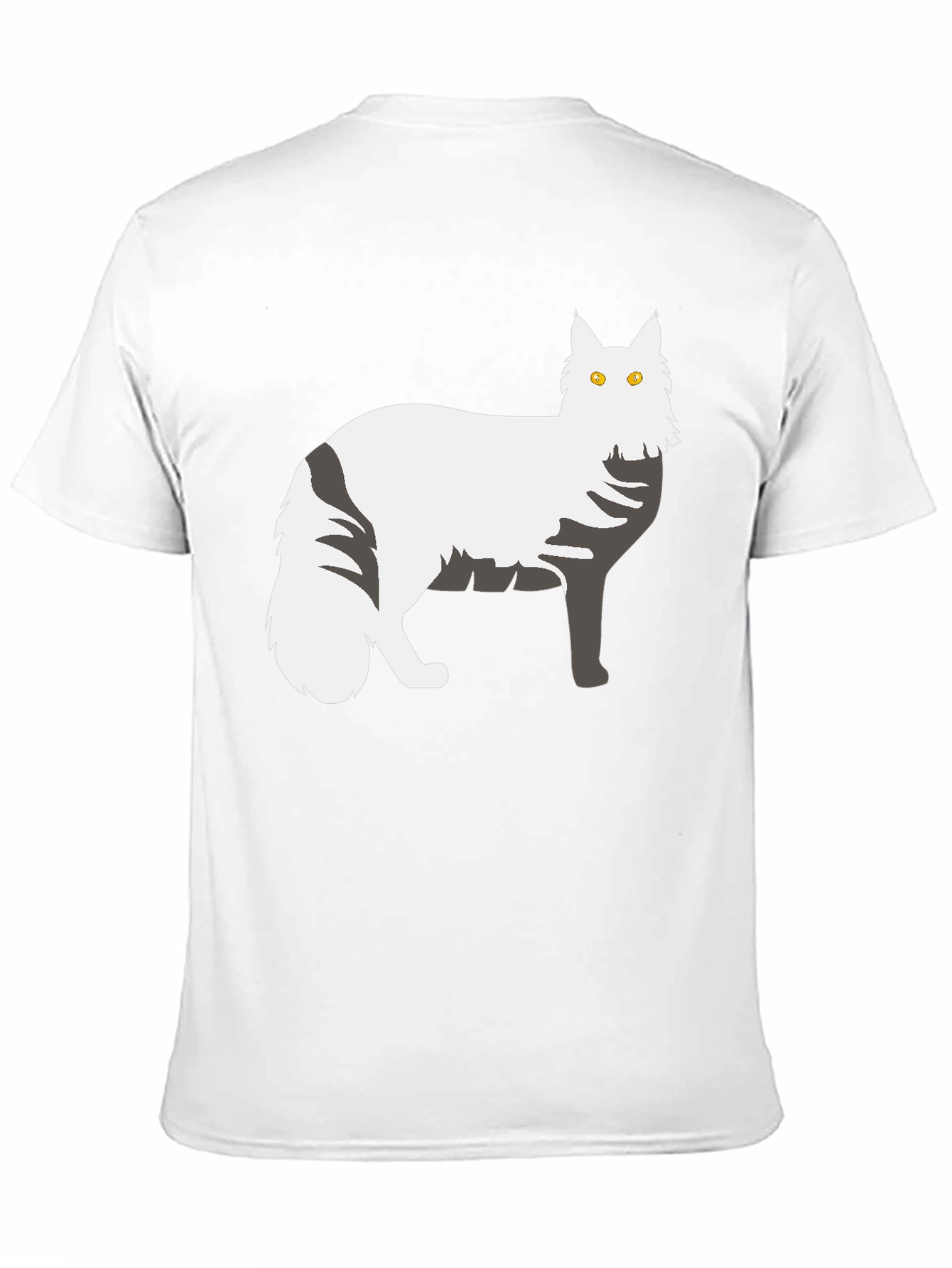 Cat Graphic T-Shirt - Black Unisex Tee