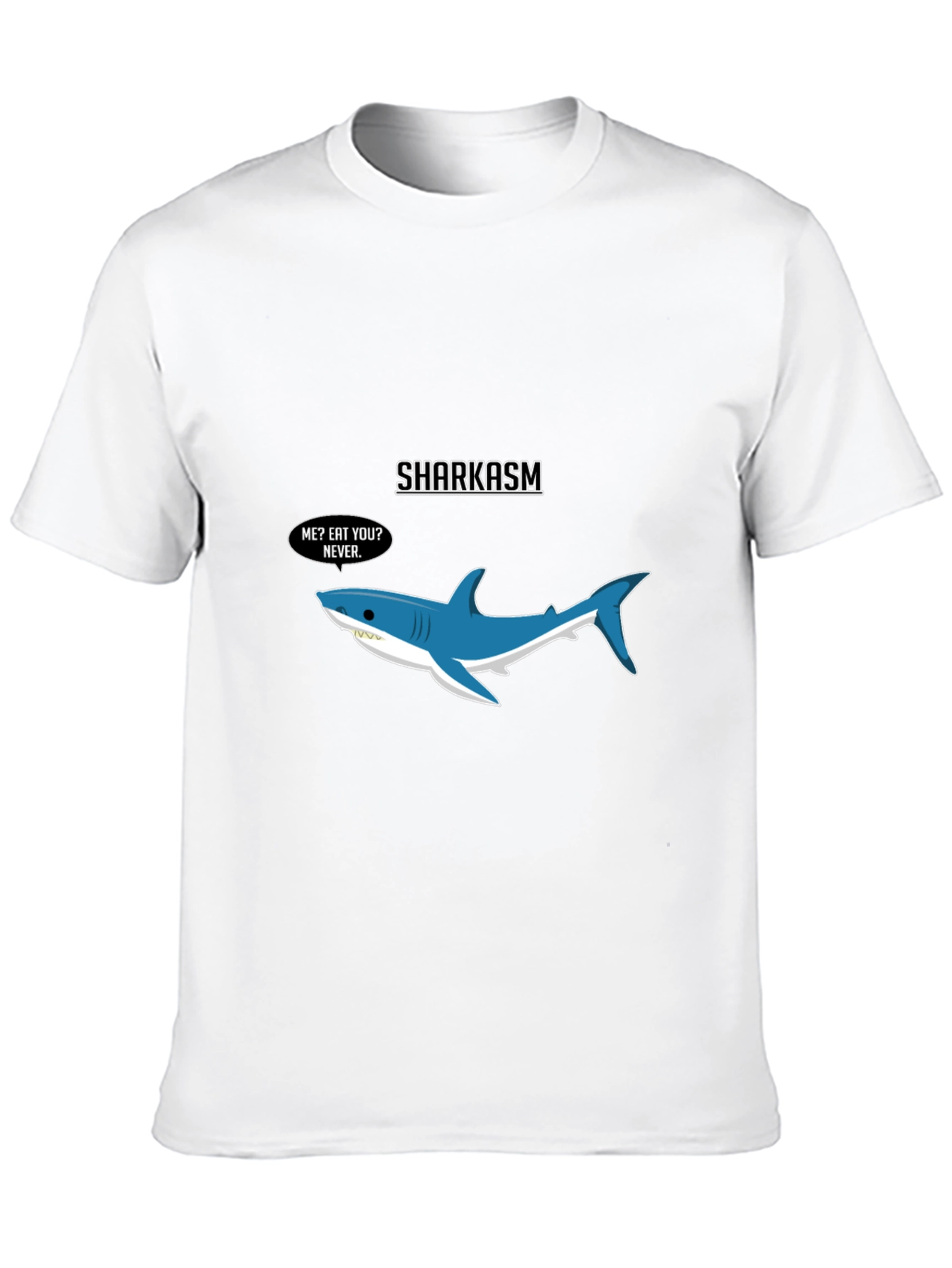 Sharkasm T-Shirt - Funny Shark Graphic Tee