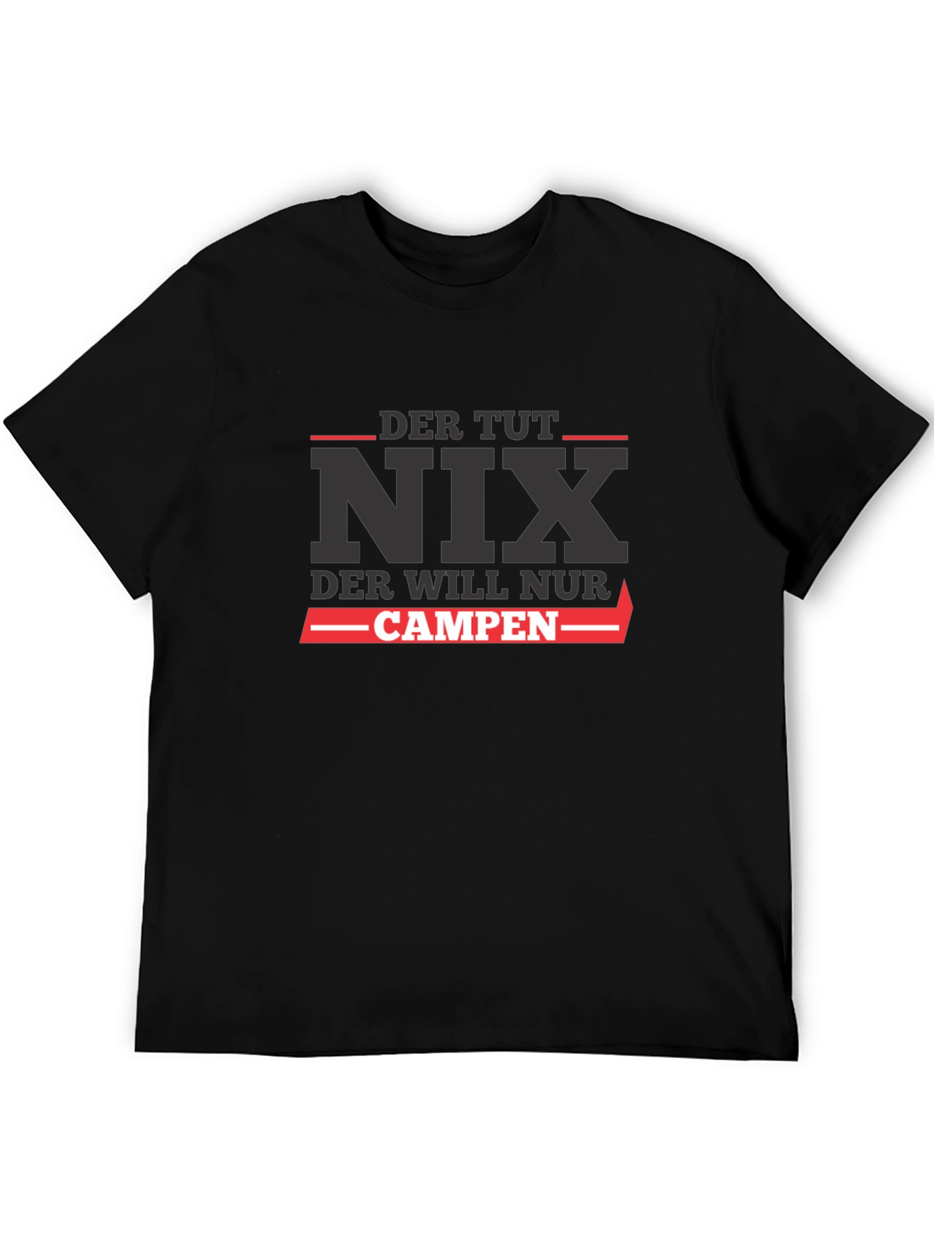 Der Tut Nix Campen Graphic T-Shirt
