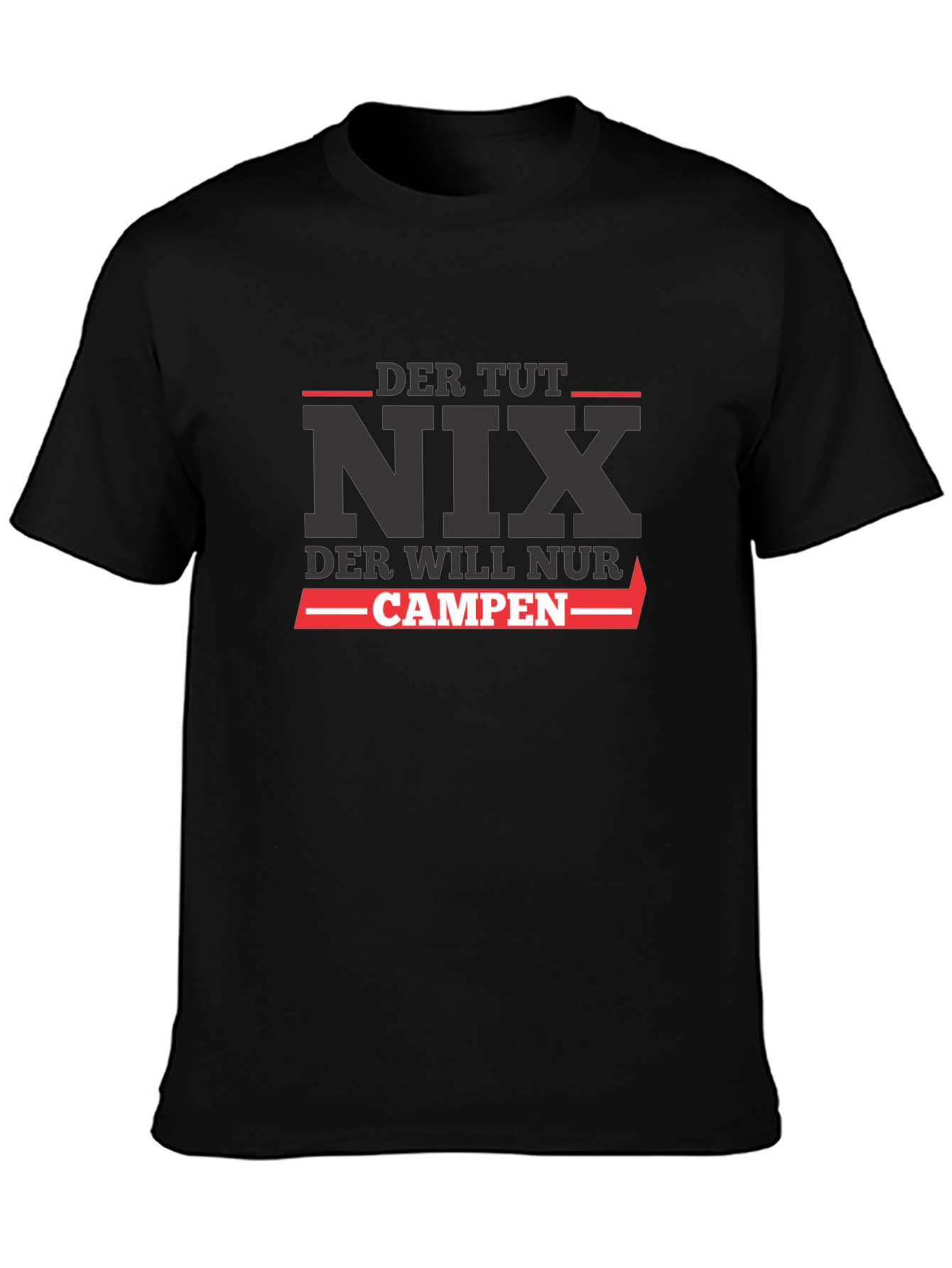 Der Tut Nix Campen Graphic T-Shirt