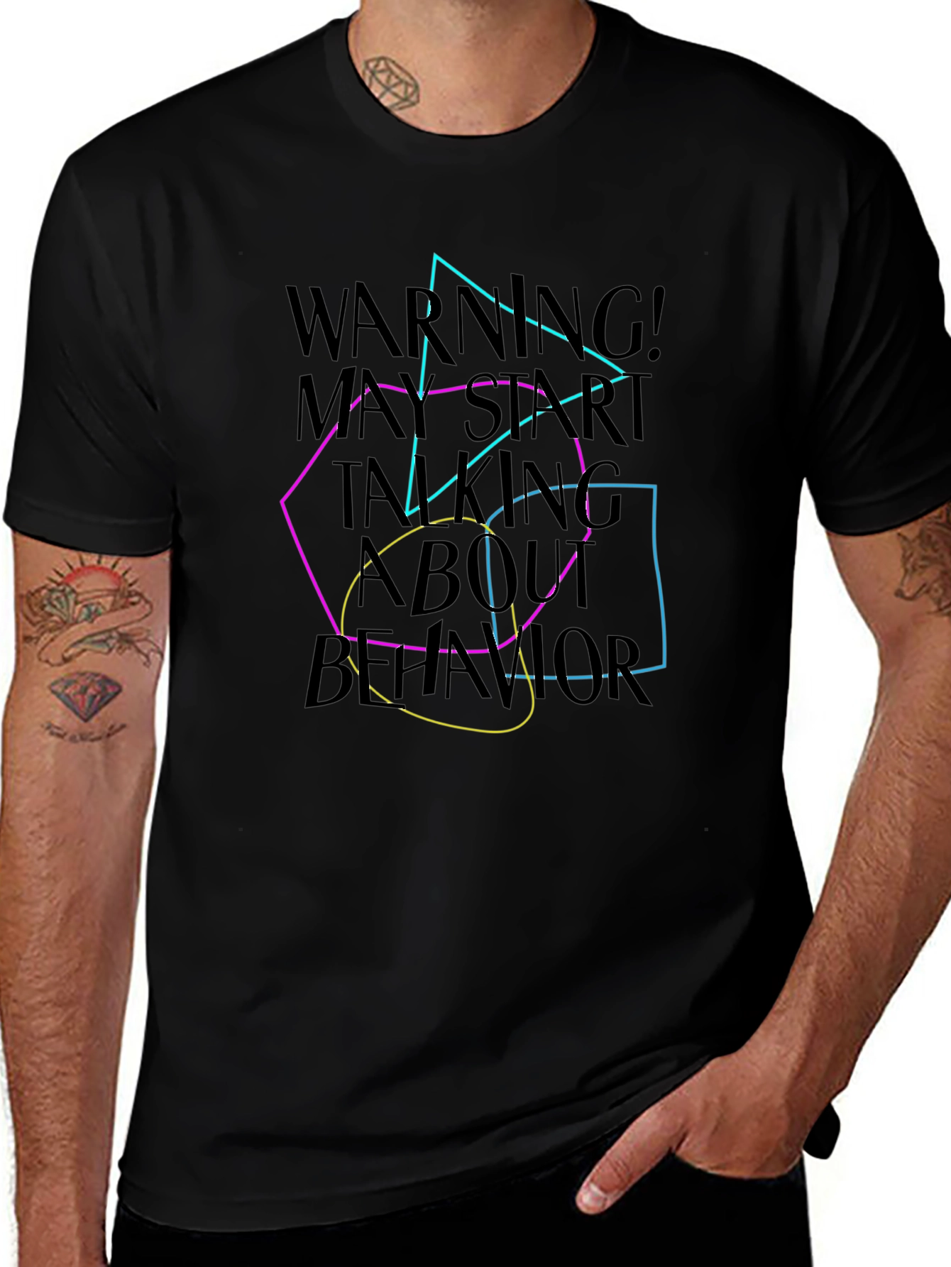 Warning May Start Talking About Behavior T-Shirt